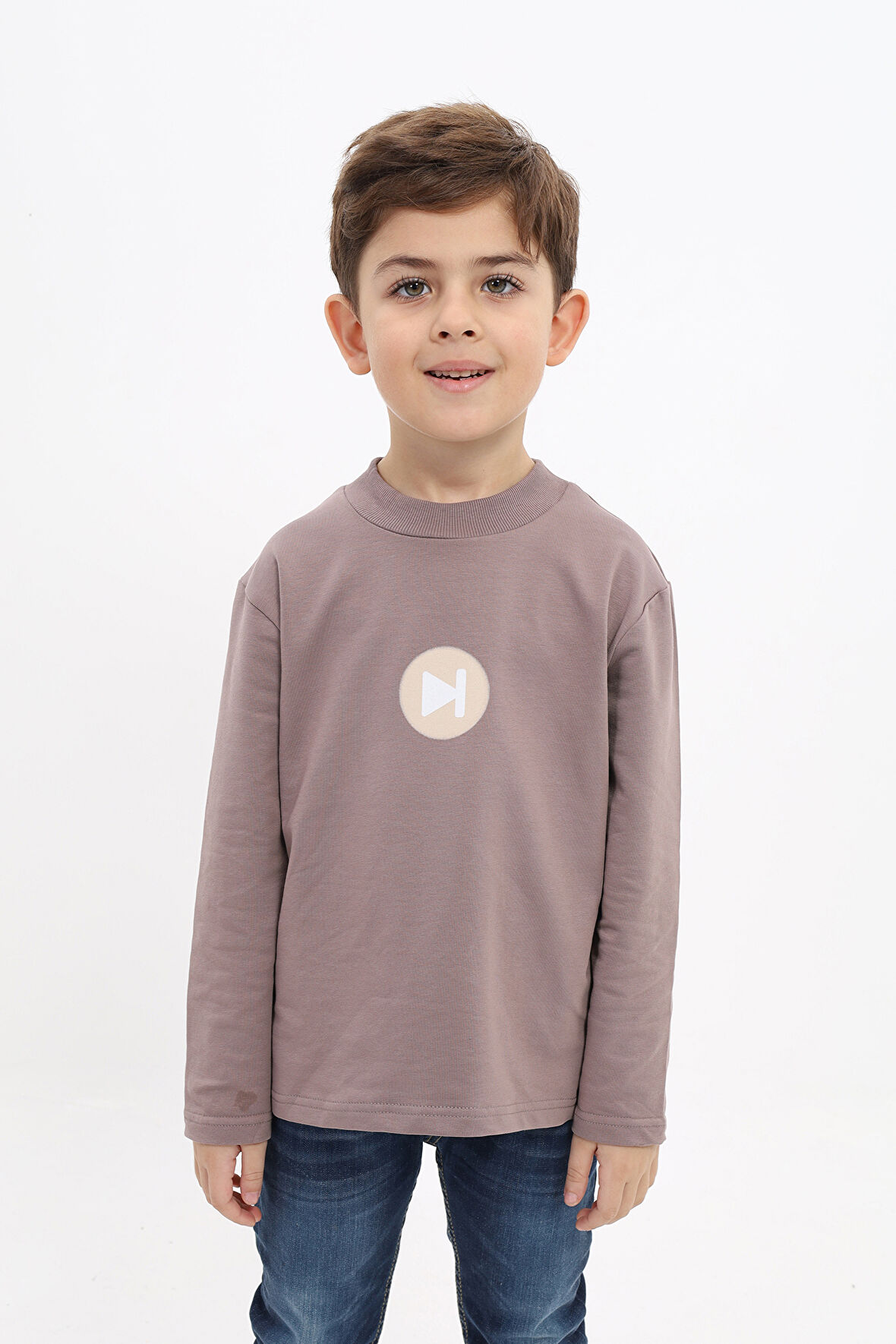 Toontoy Erkek Çocuk Baskılı Sweatshirt