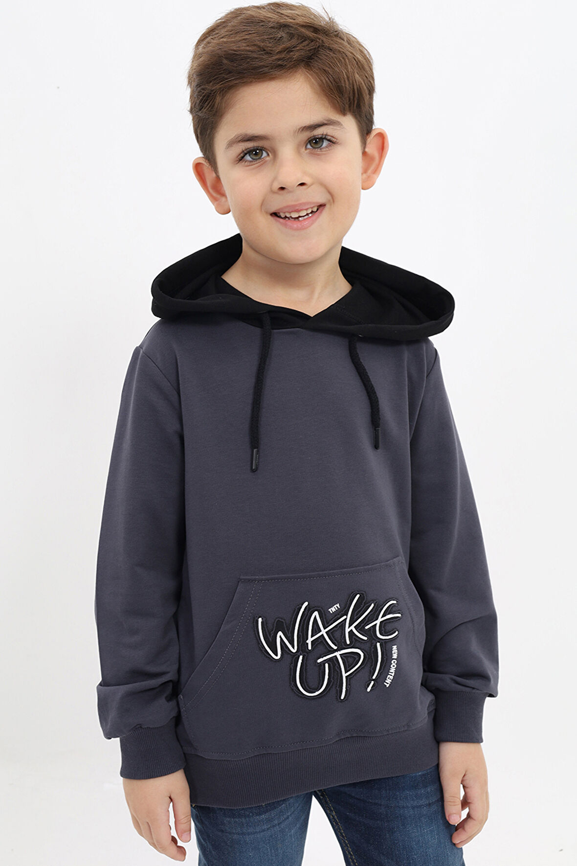 Toontoy Erkek Çocuk Baskılı Sweatshirt