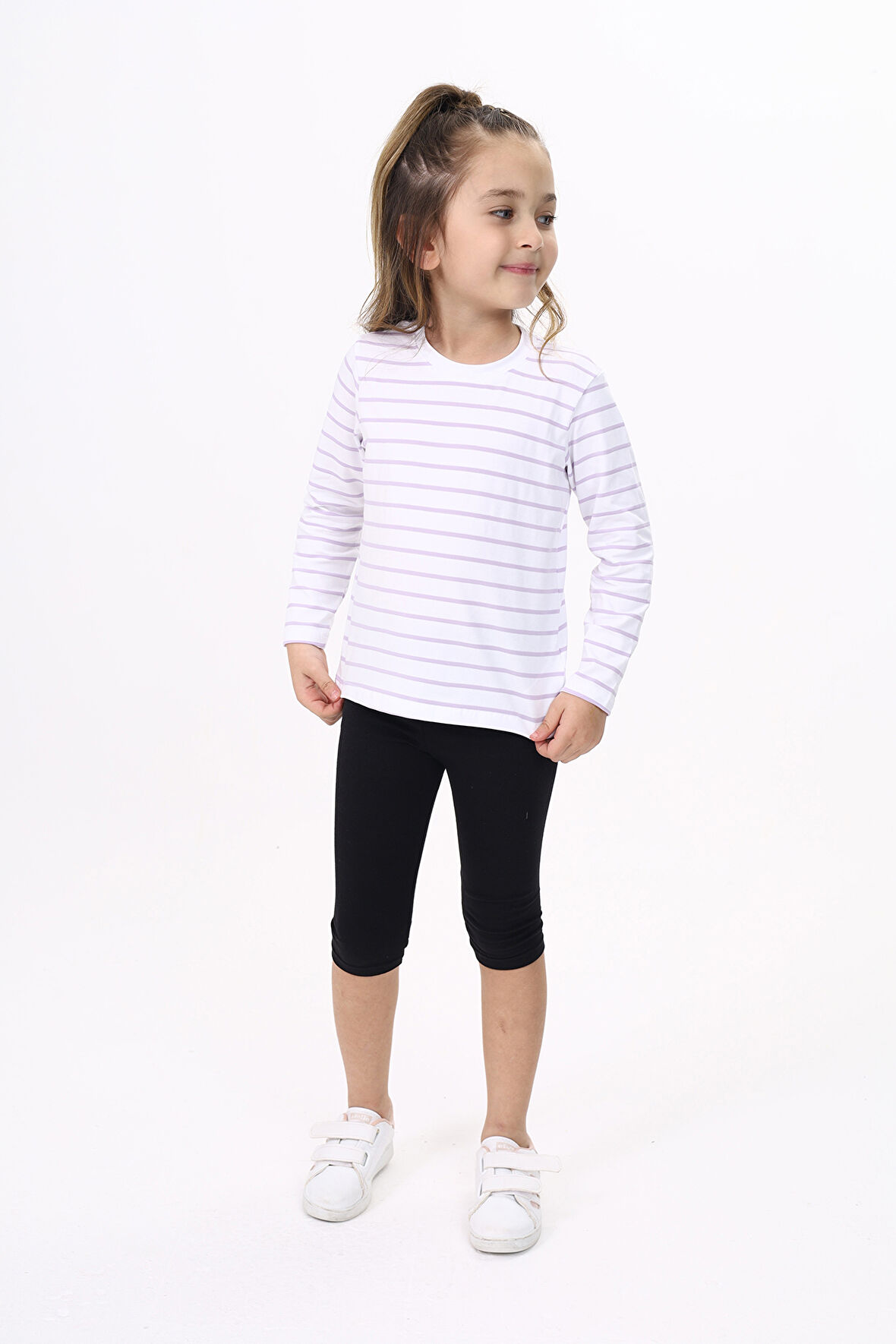 Toontoy Unisex Çocuk Çizgili Tişört