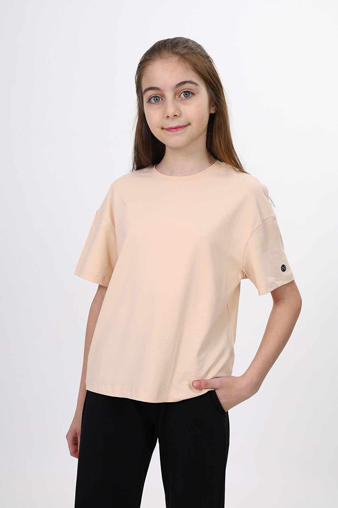 Toontoy Kız Çocuk Baskılı Tişört