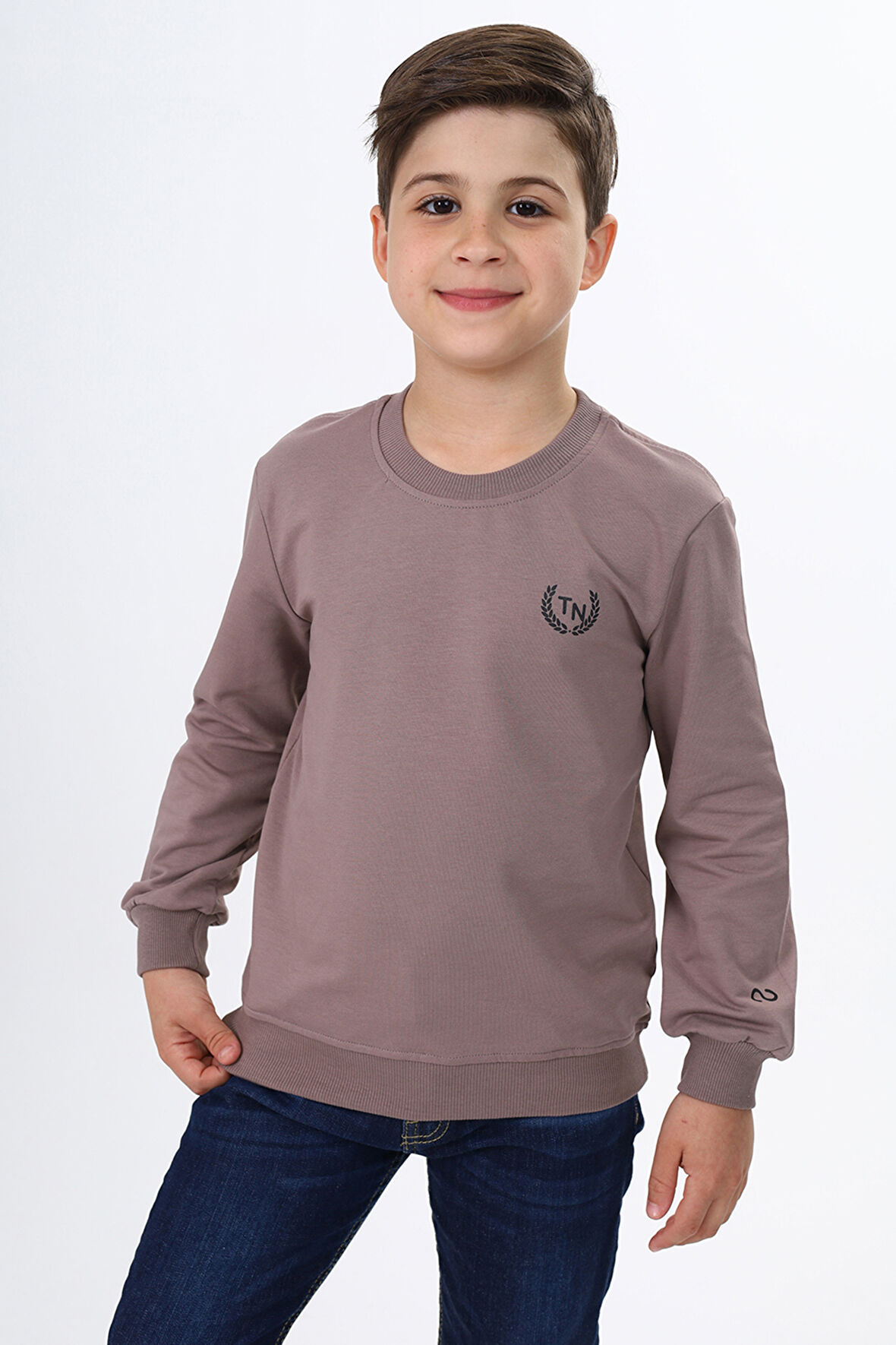 Toontoy Erkek Çocuk Baskılı Sweatshirt