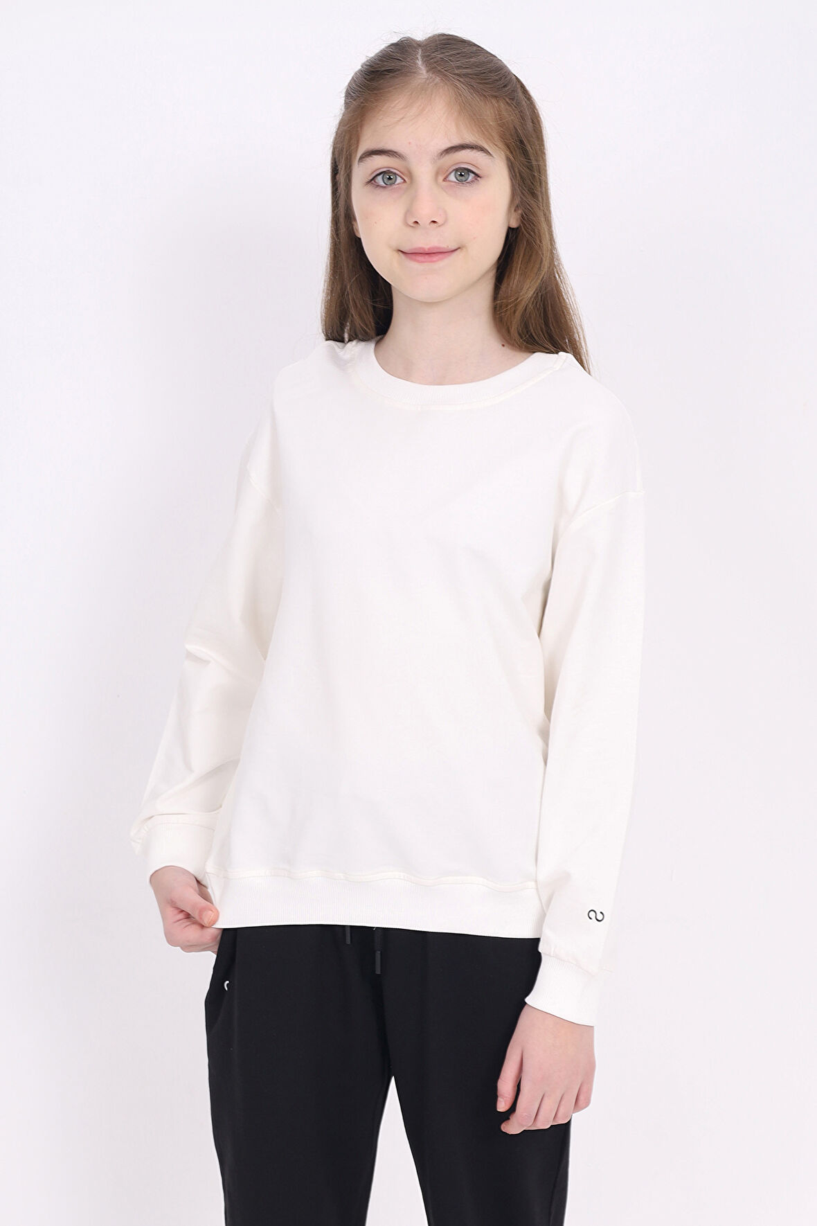 Toontoy Kız Çocuk Baskılı Sweatshirt