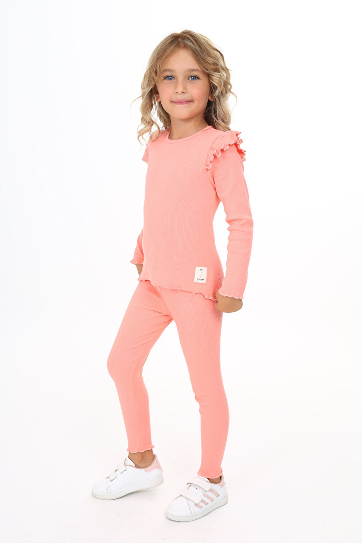 Toontoy Kız Çocuk Taytlı Takım