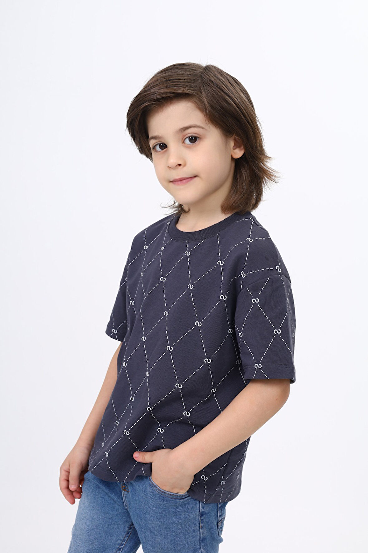 Toontoy Unisex Çocuk Baskılı Tişört