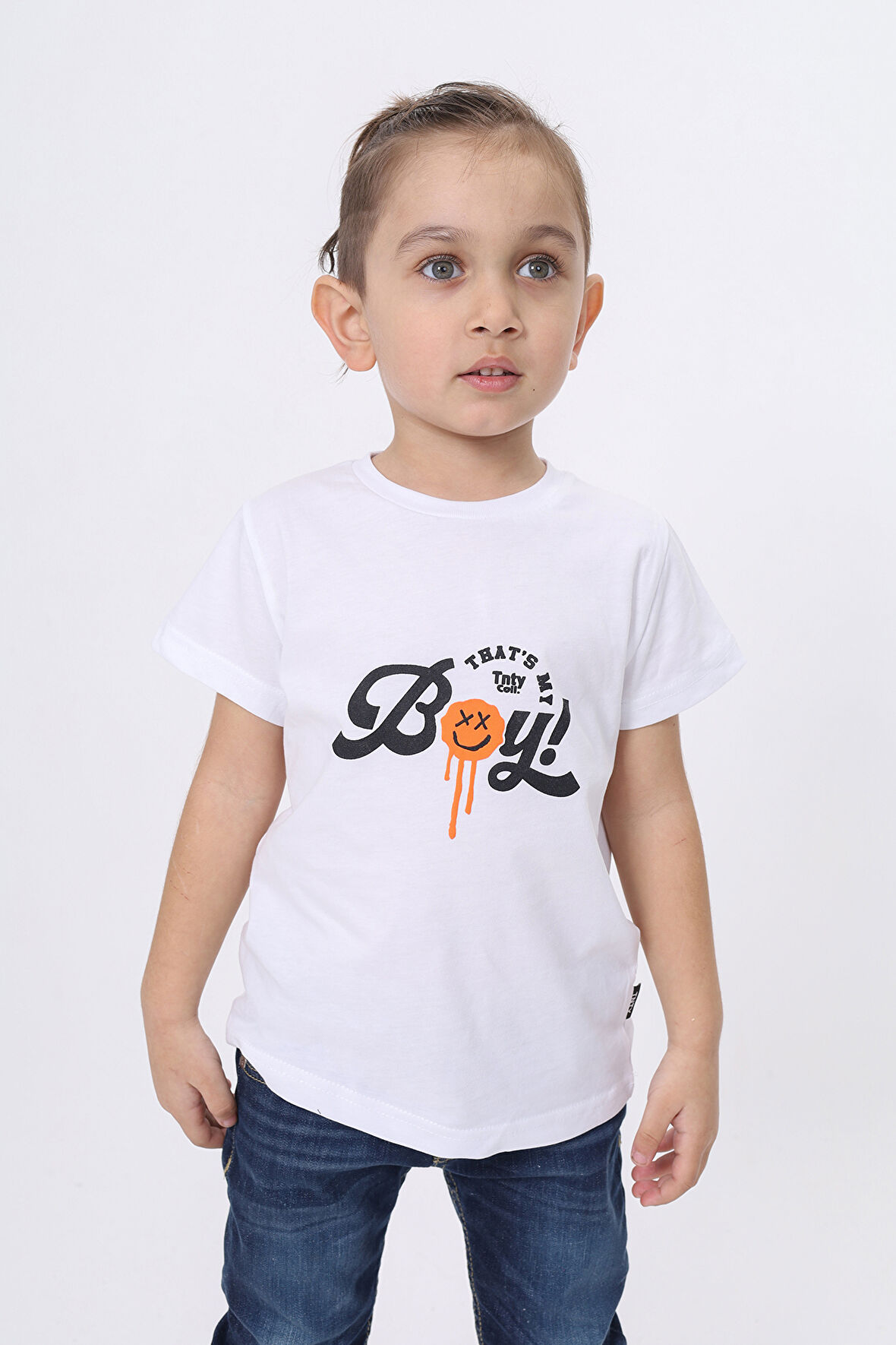 Toontoy Erkek Çocuk Baskılı Tişört