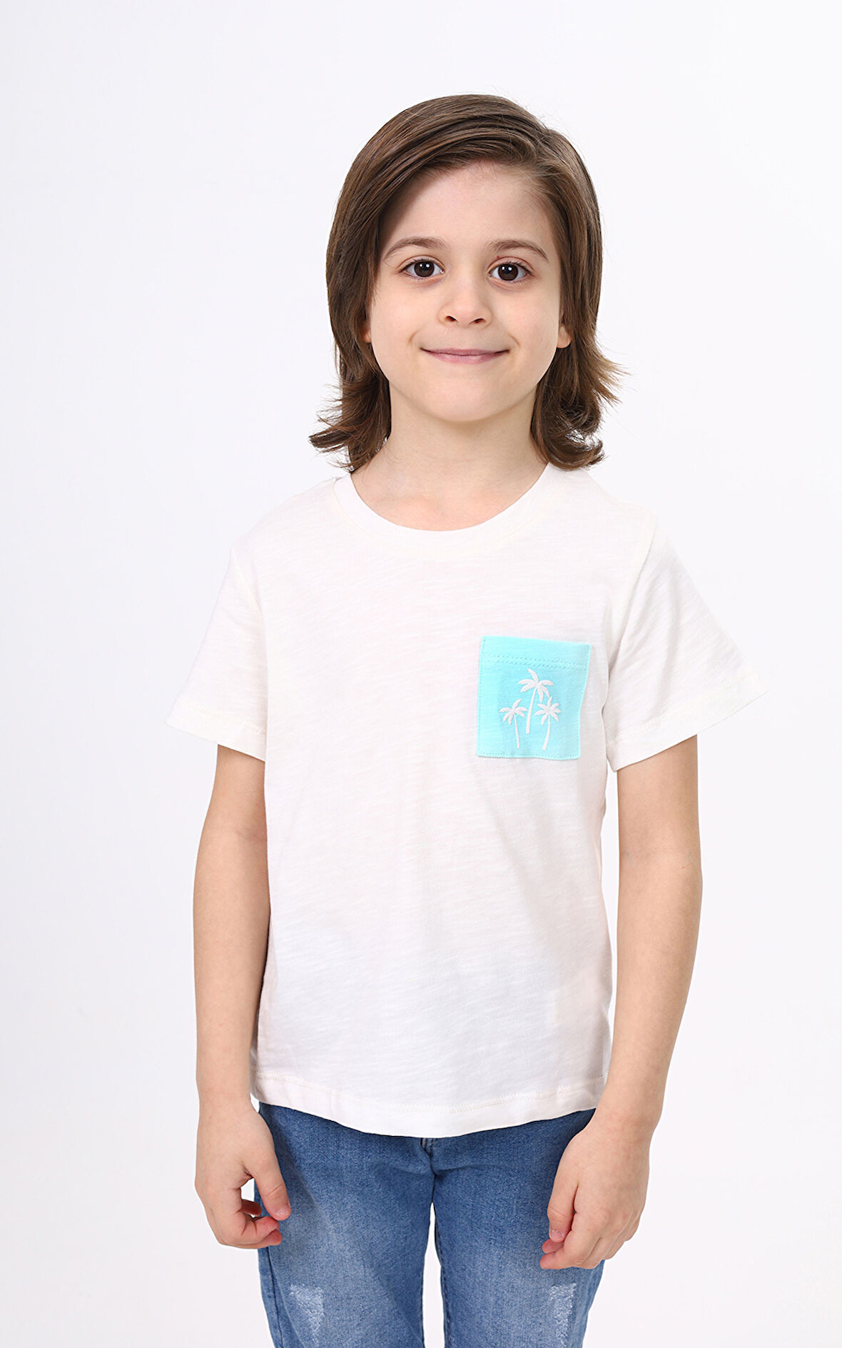 Toontoy Erkek Çocuk Nakışlı Tişört