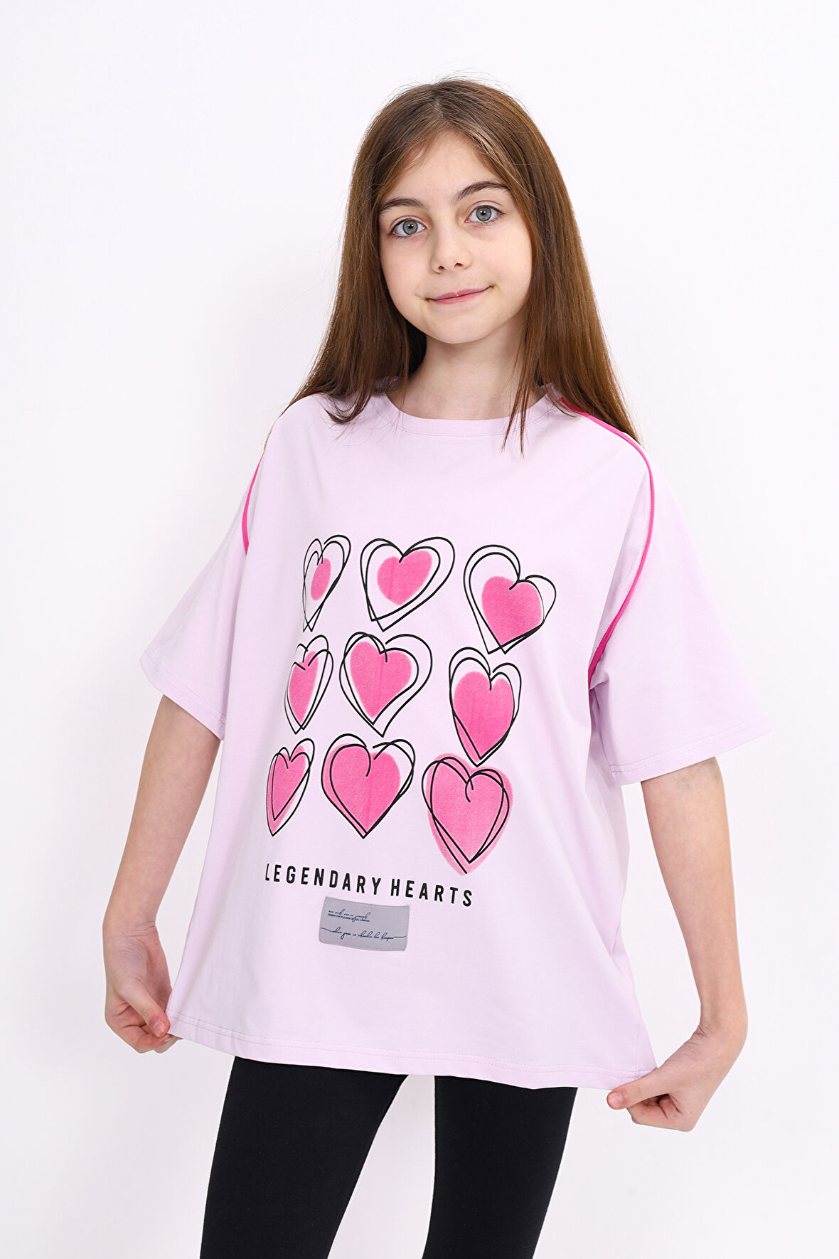 Toontoy Kız Çocuk Baskılı Tişört