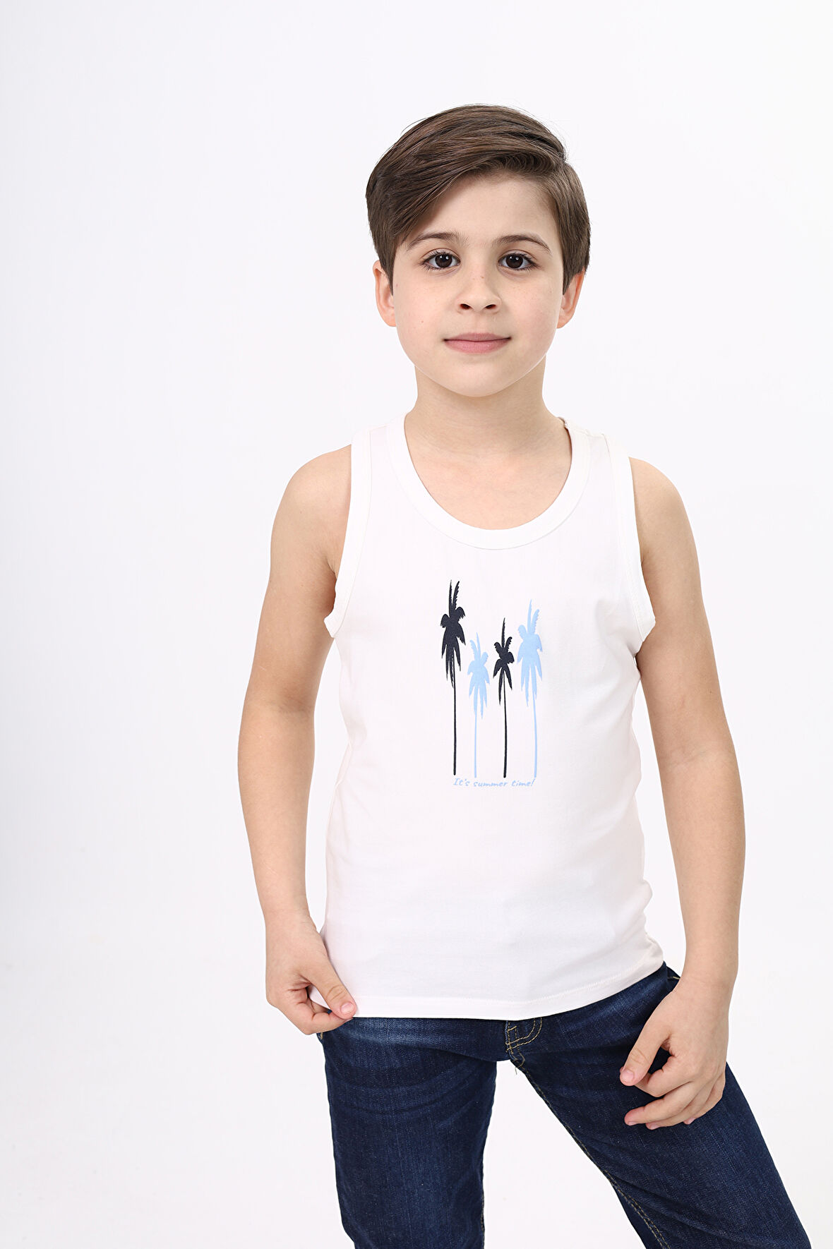 Toontoy Erkek Çocuk Baskılı Atlet