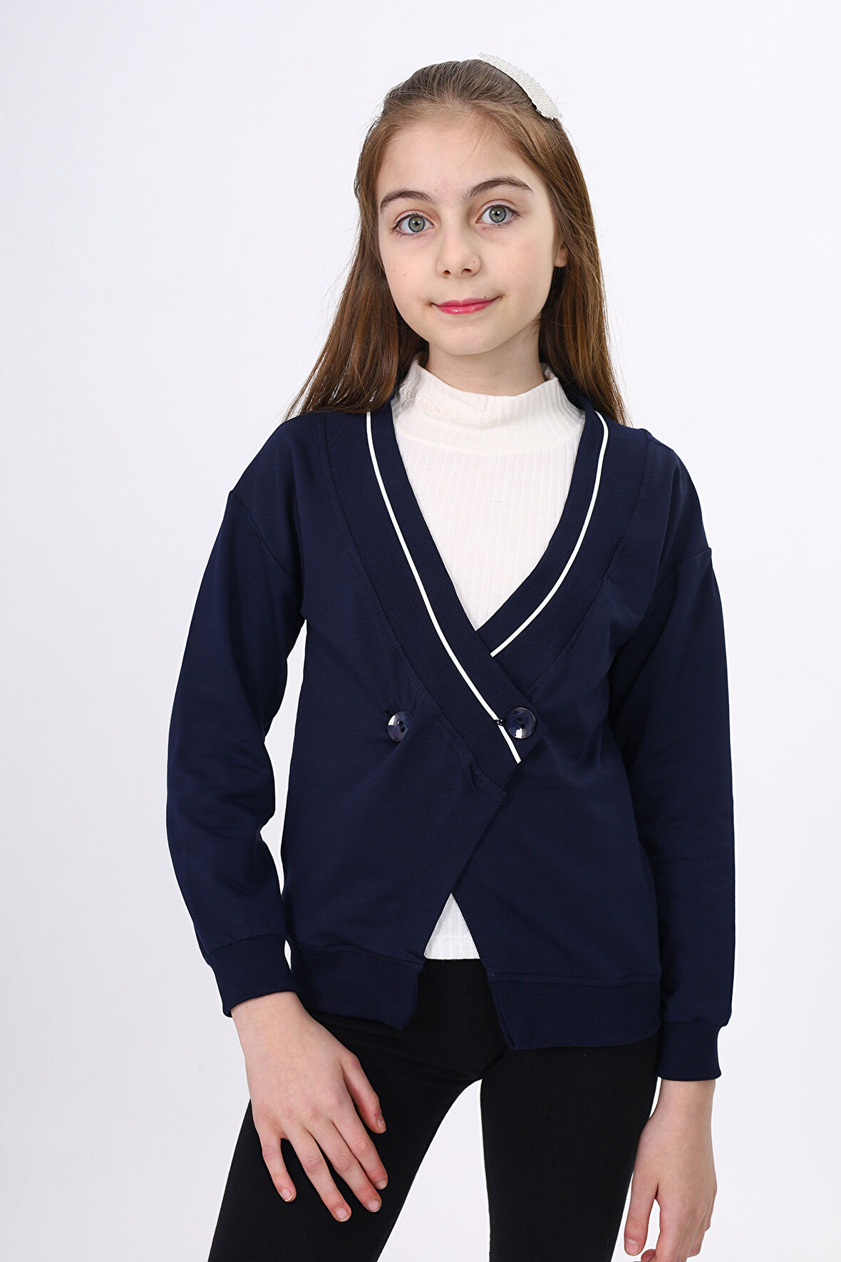 Toontoy Kız Çocuk Okul Hırka