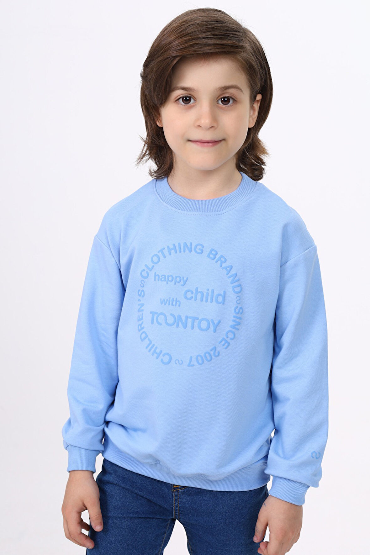 Toontoy Erkek Çocuk Baskılı Sweatshirt