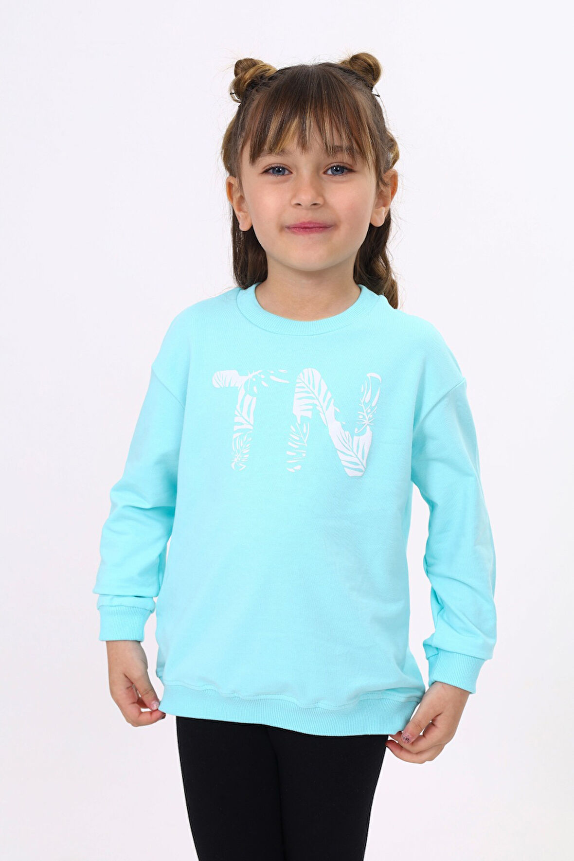 Toontoy Kız Çocuk Baskılı Sweatshirt