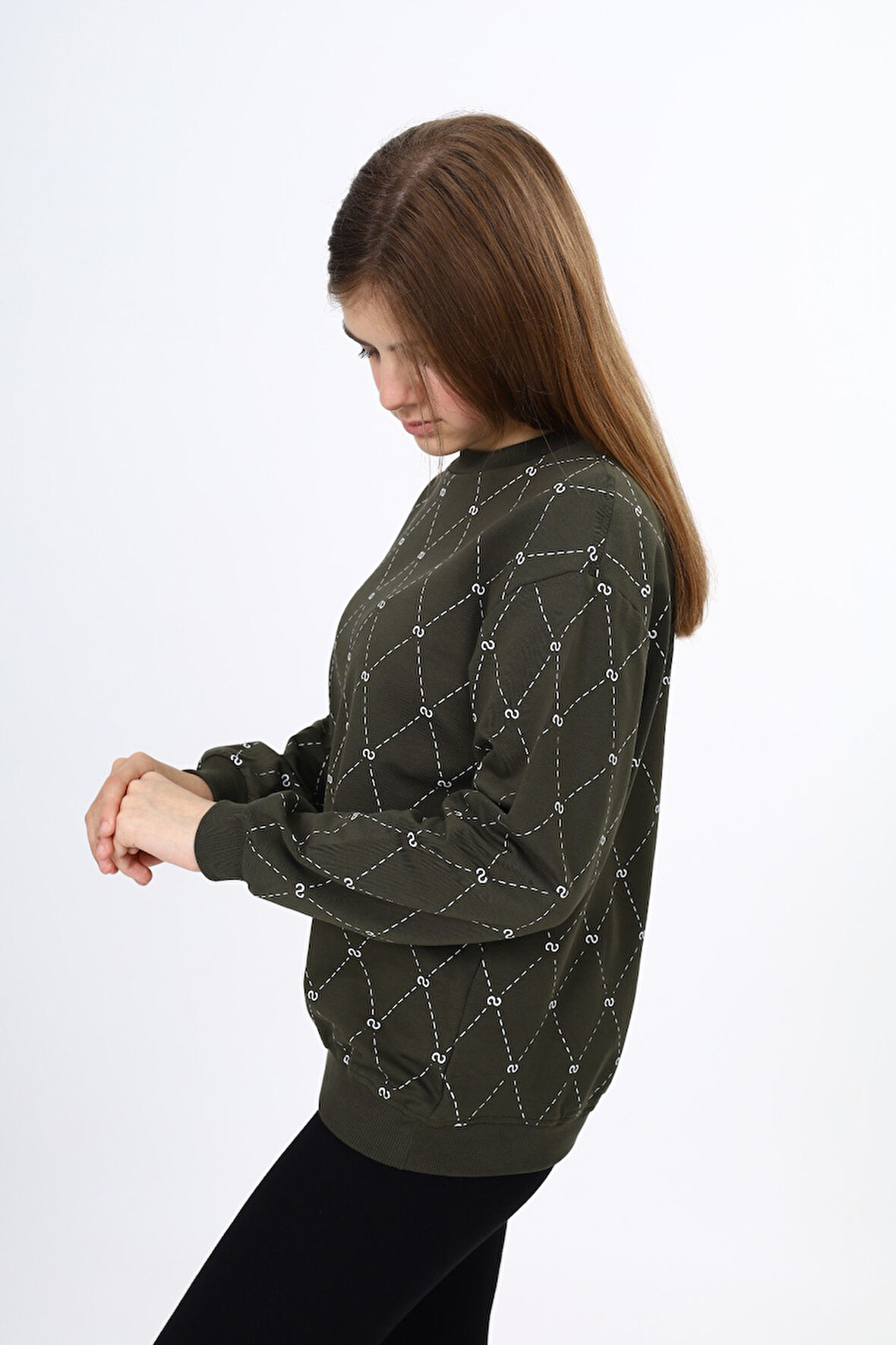 Toontoy Kız Çocuk Baskılı Sweatshirt