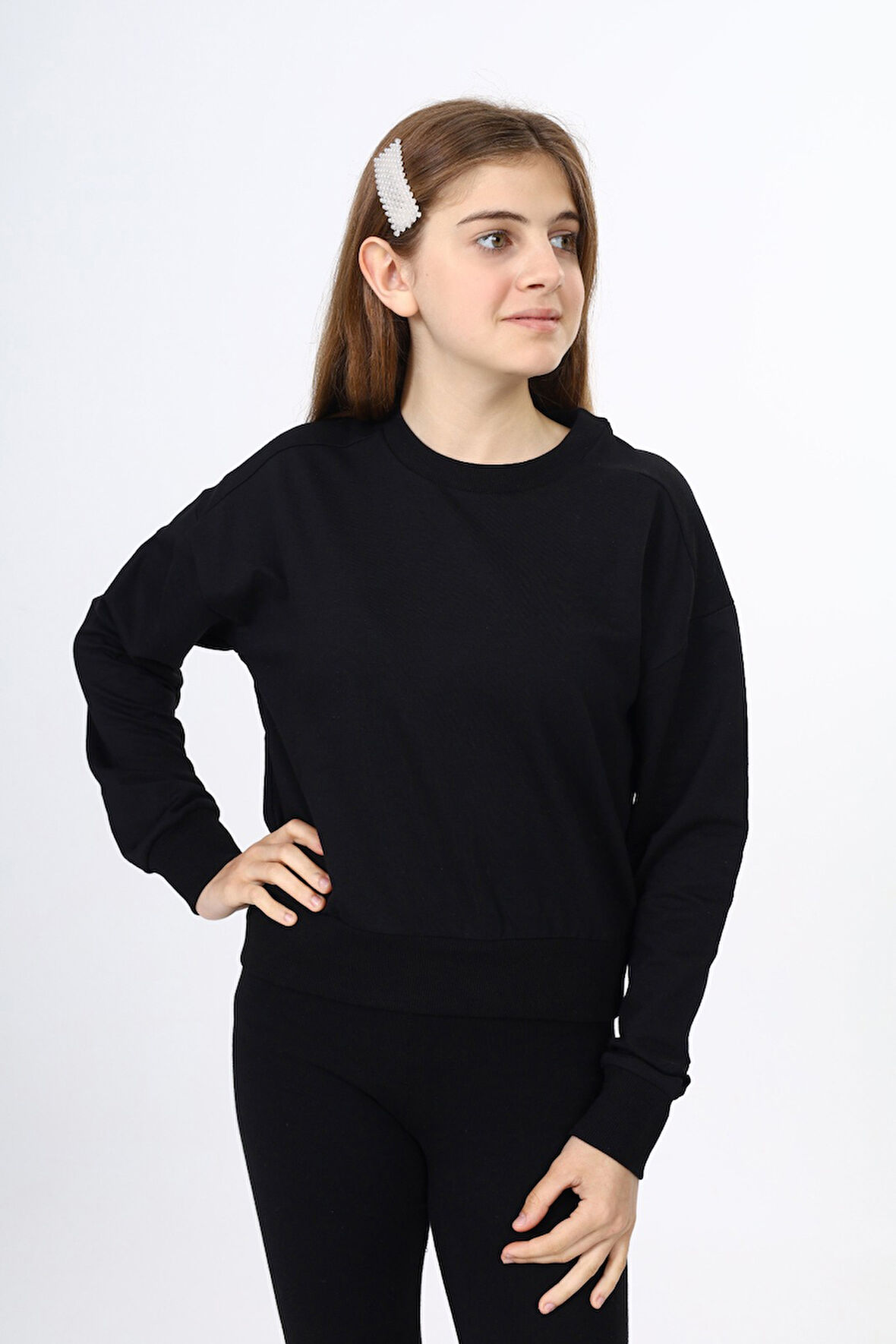 Toontoy Kız Çocuk Okul Sweatshirt