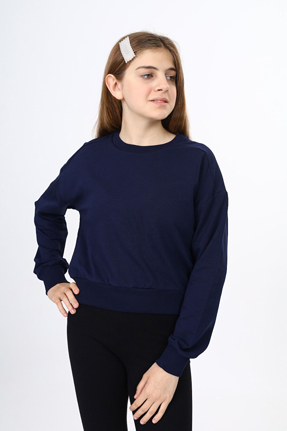 Toontoy Kız Çocuk Okul Sweatshirt