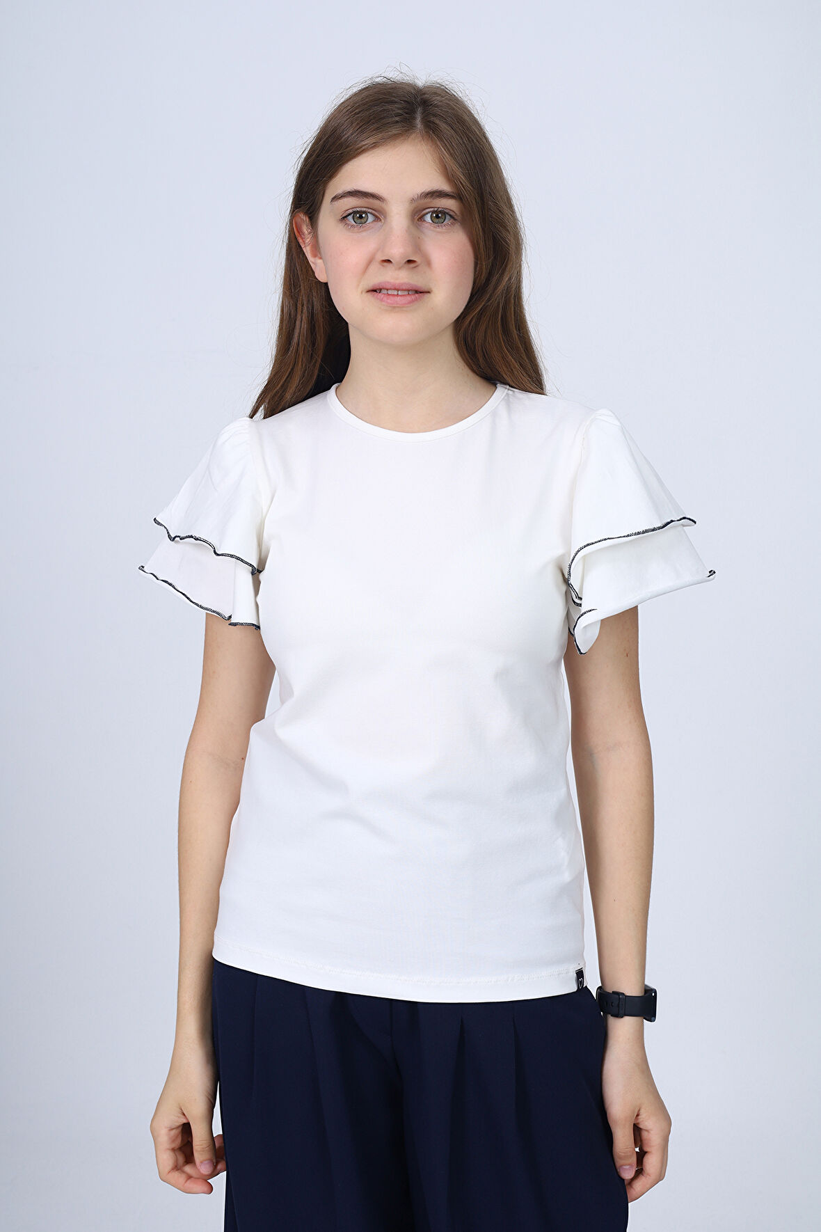 Toontoy Kız Çocuk Okul Tişört