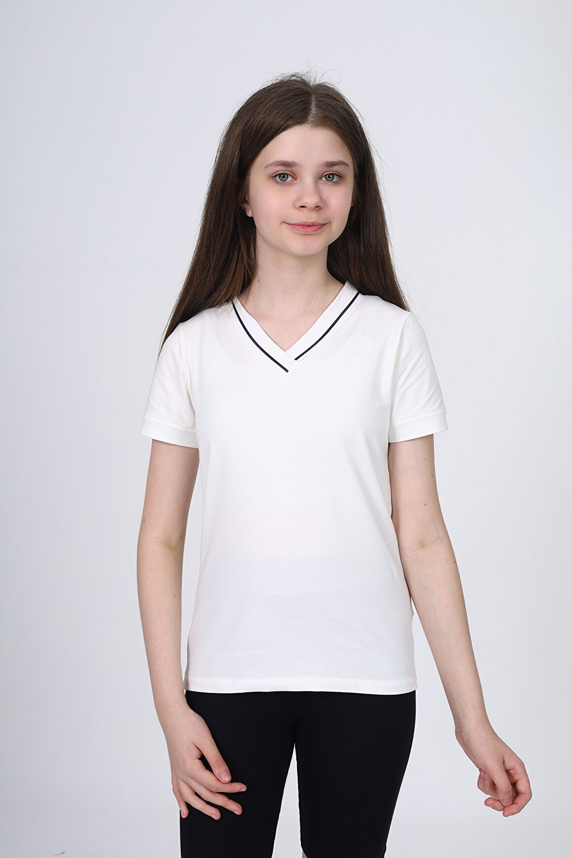 Toontoy Kız Çocuk Okul Tişört