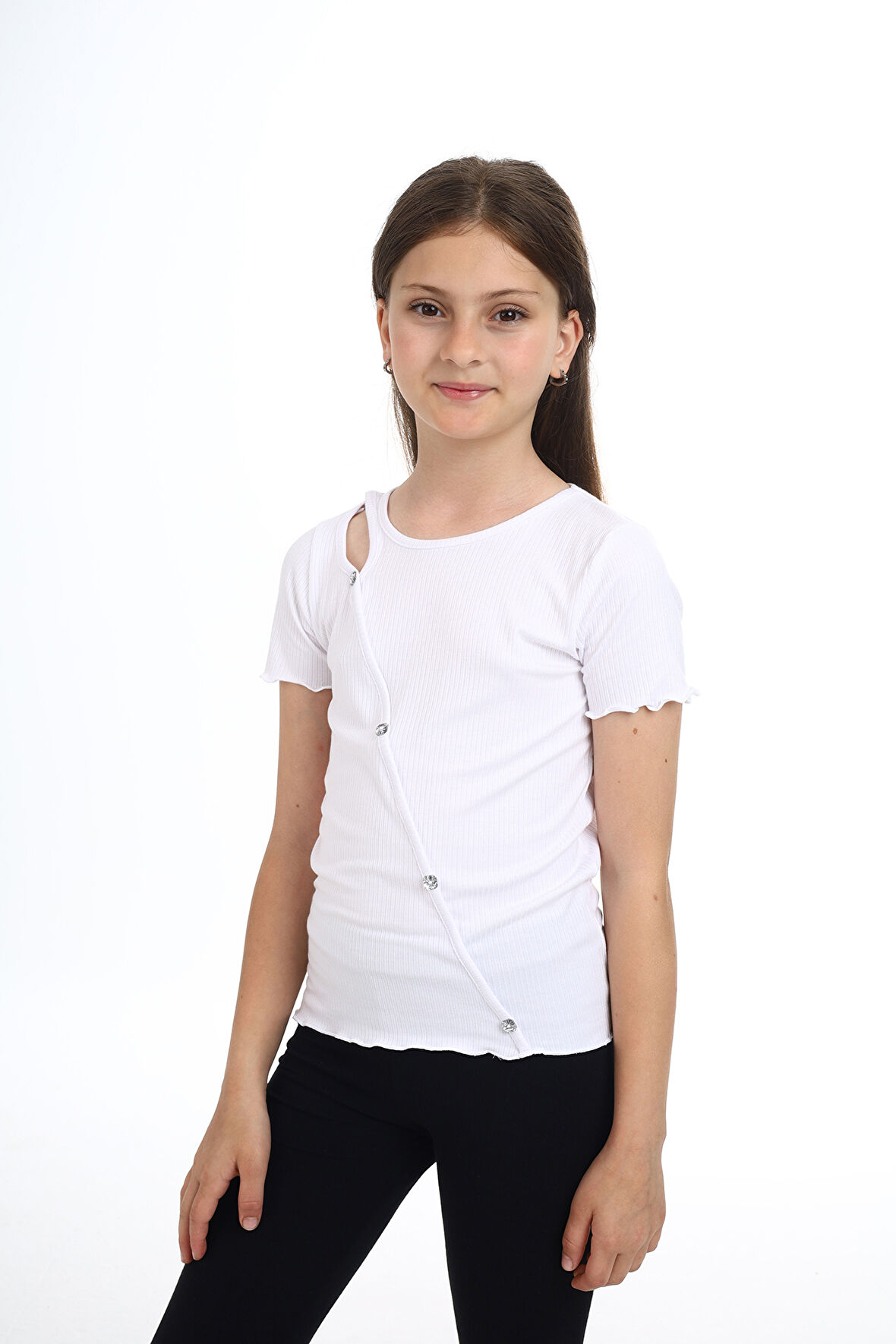 Toontoy Kız Çocuk Okul Tişört