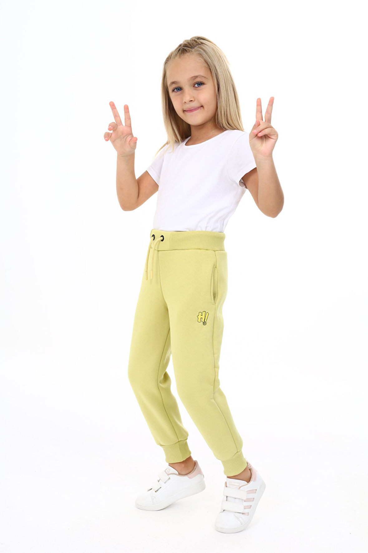 Toontoy Kız Çocuk Nakışlı Eşofman Alt