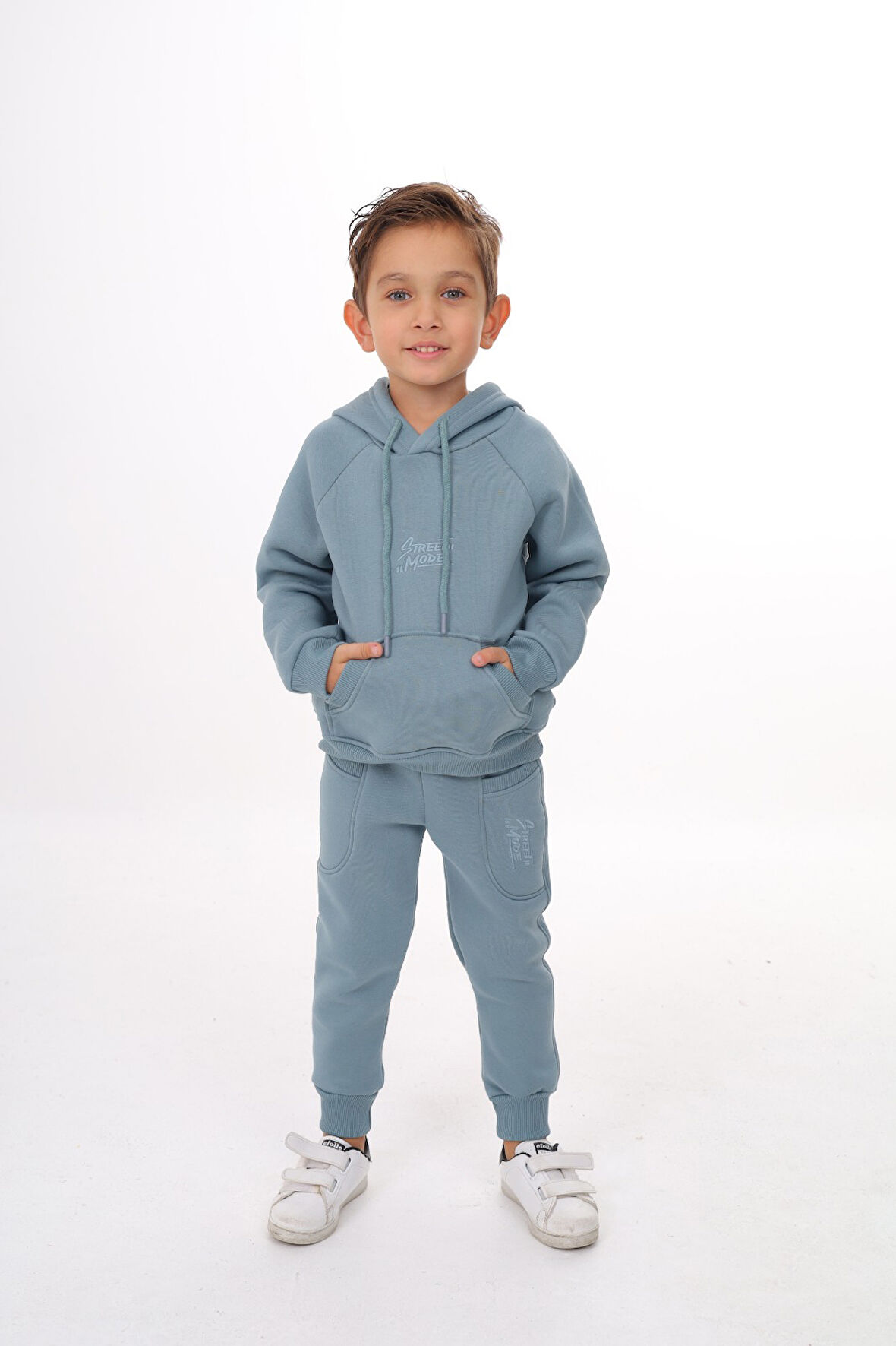 Toontoy Erkek Çocuk Nakışlı Eşofman Takım