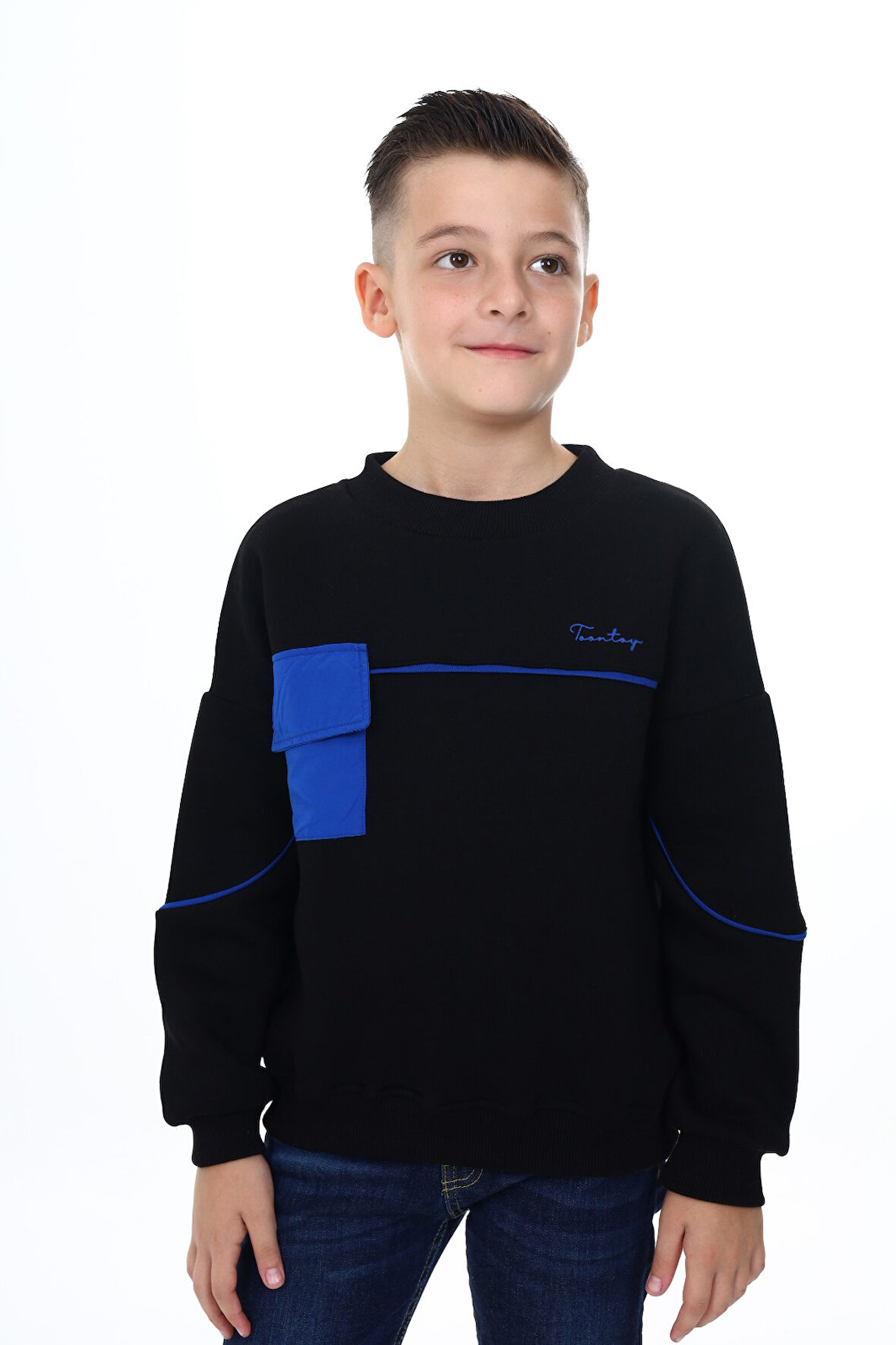Toontoy Erkek Çocuk Baskılı Sweatshirt