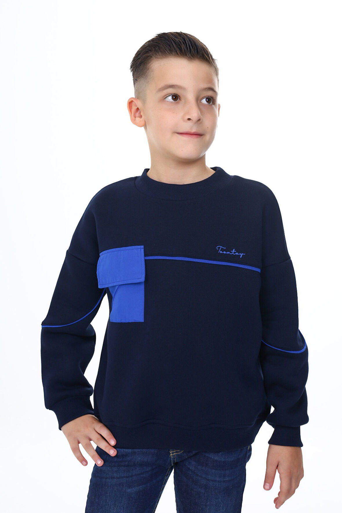 Toontoy Erkek Çocuk Baskılı Sweatshirt