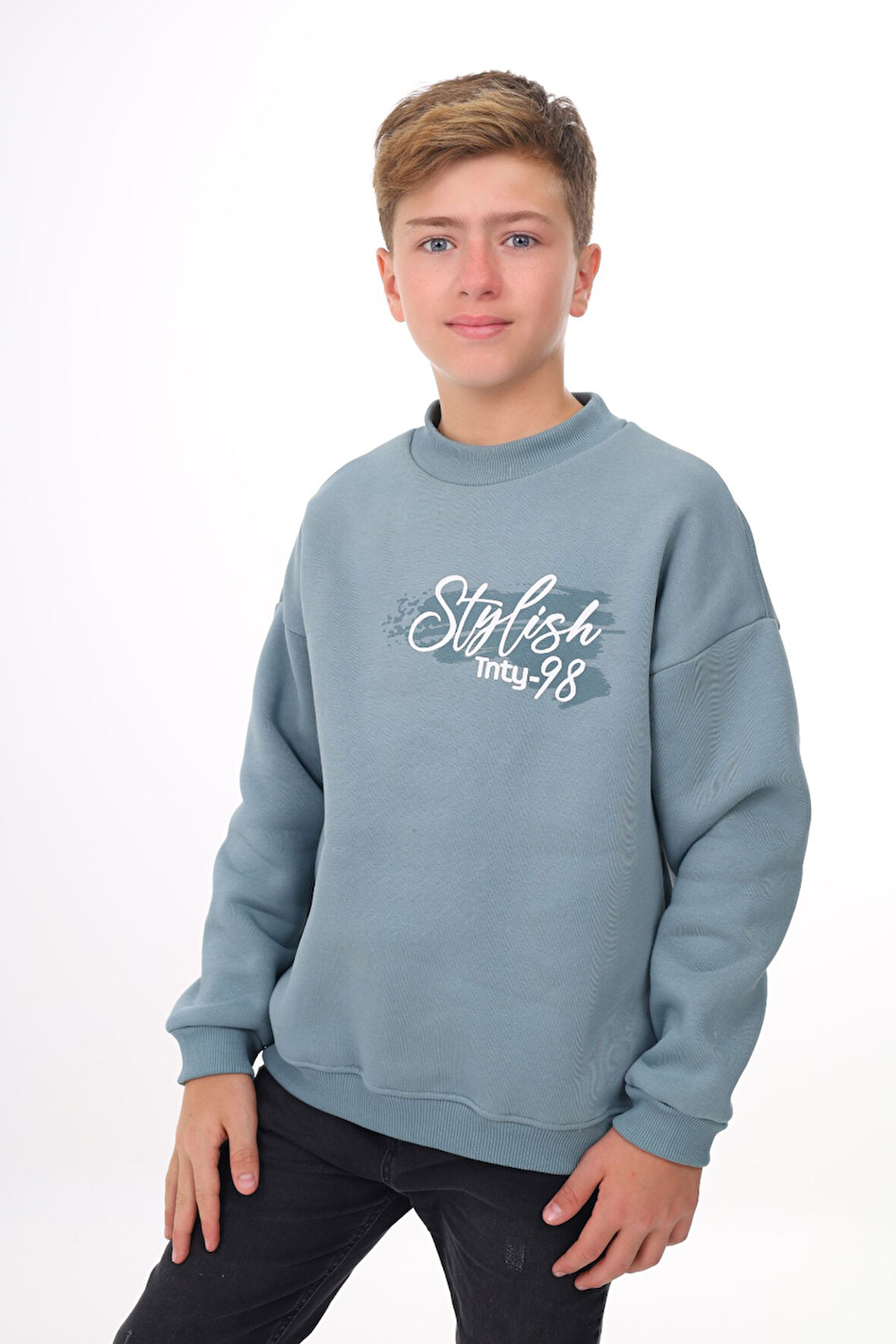 Toontoy Erkek Çocuk Baskılı Sweatshirt