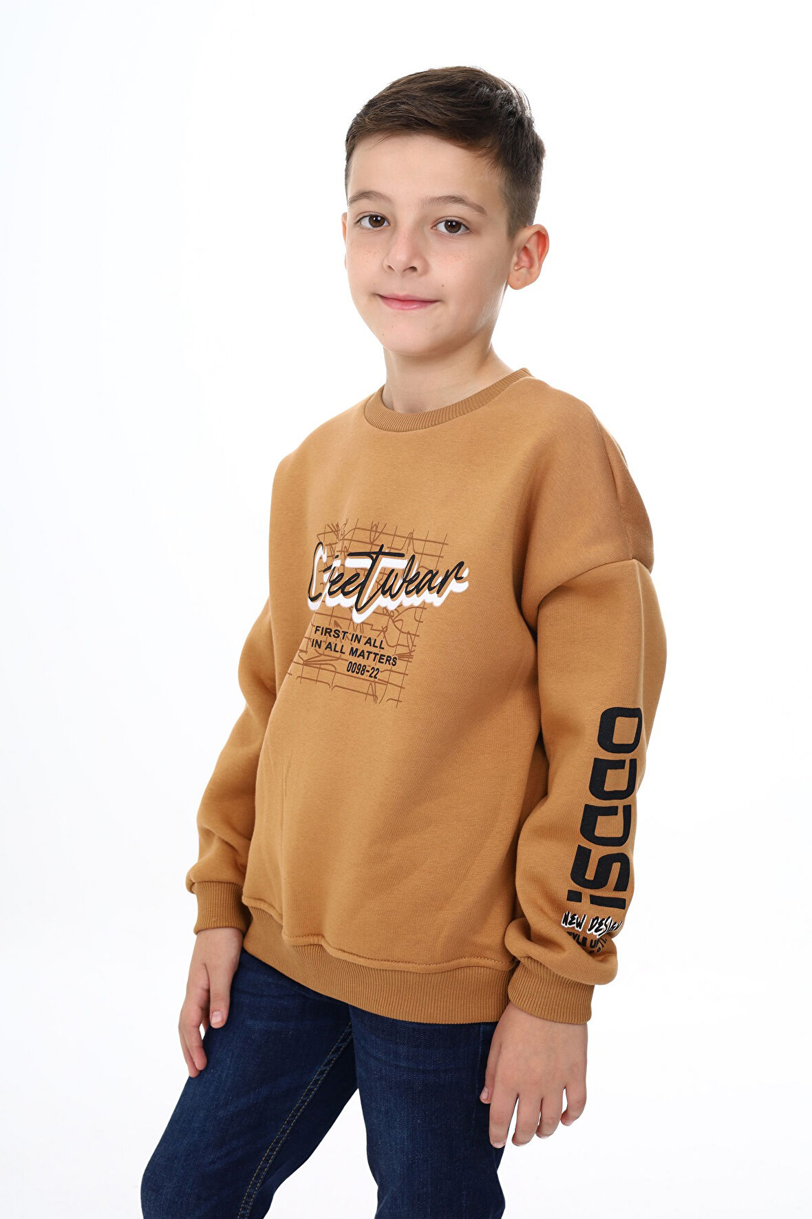 Toontoy Erkek Çocuk Baskılı Sweatshirt