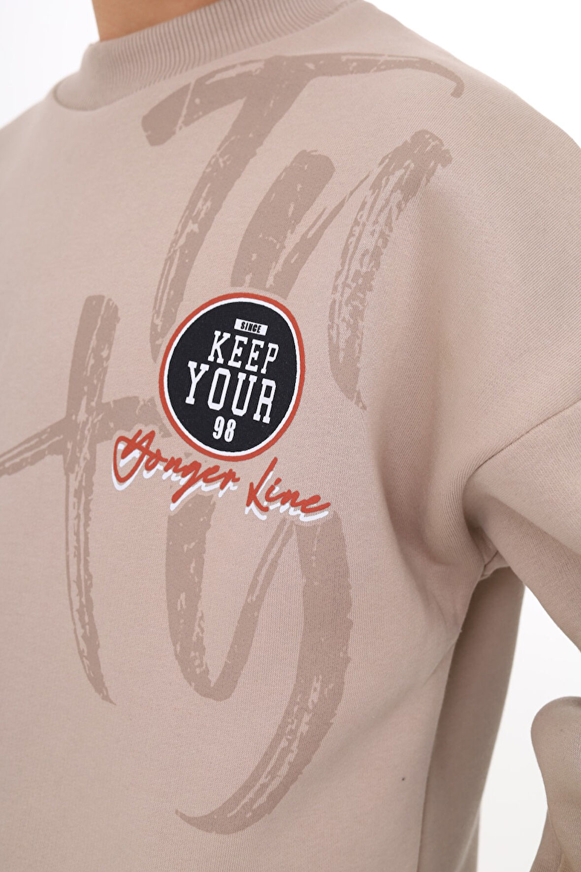 Toontoy Erkek Çocuk Baskılı Sweatshirt