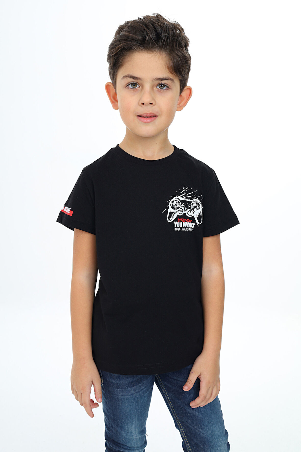 Toontoy Erkek Çocuk Baskılı Tişört