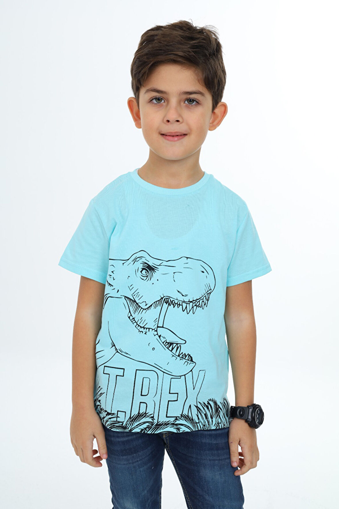 Toontoy Erkek Çocuk Baskılı Tişört
