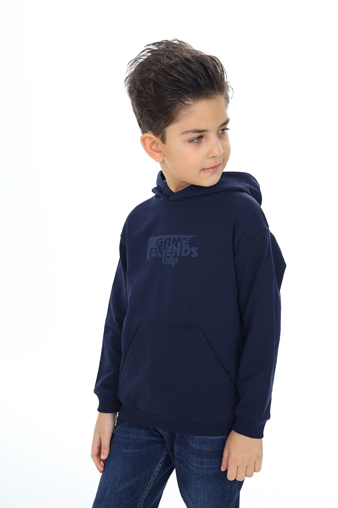 Toontoy Erkek Çocuk Baskılı Sweatshirt