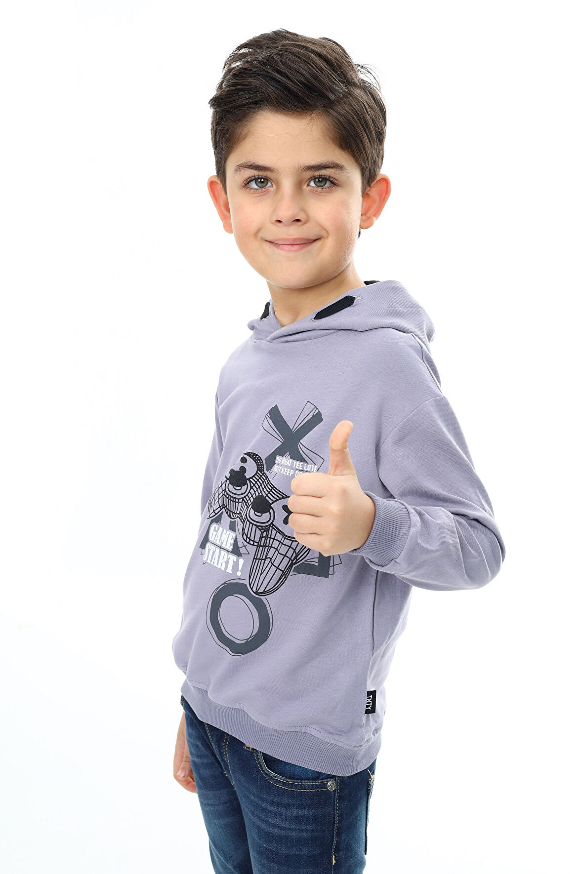 Toontoy Erkek Çocuk Baskılı Sweatshirt