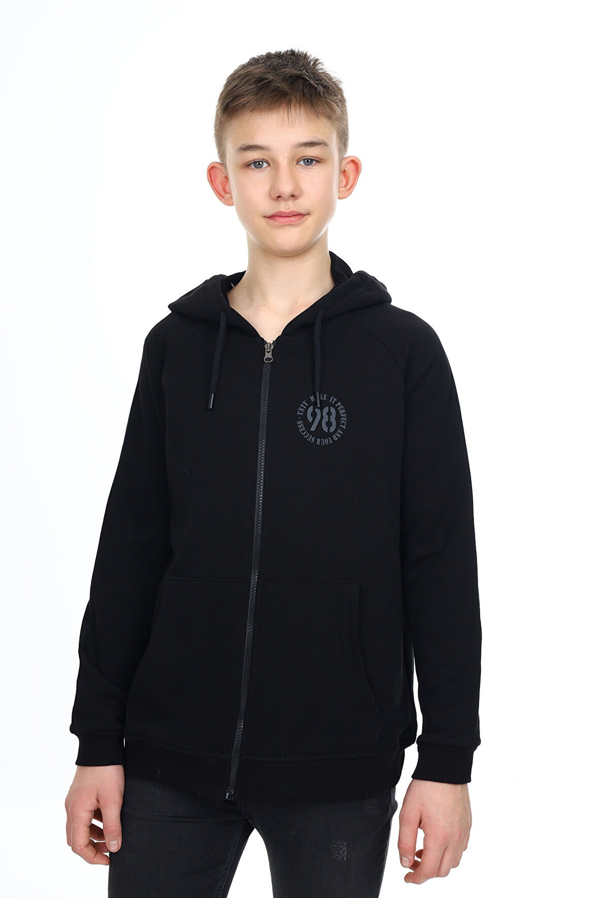 Toontoy Erkek Çocuk Baskılı Hırka