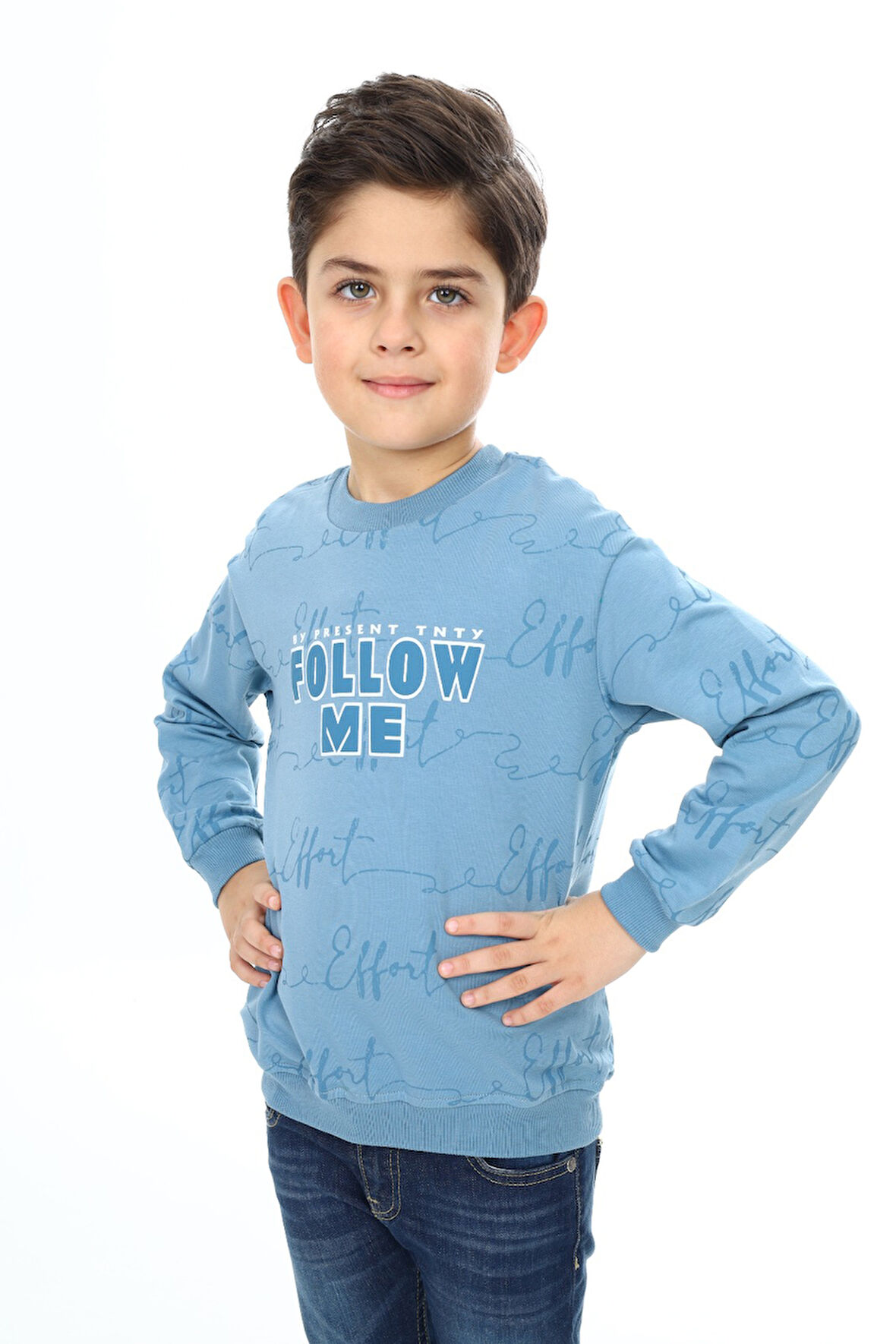 Toontoy Erkek Çocuk Baskılı Sweatshirt