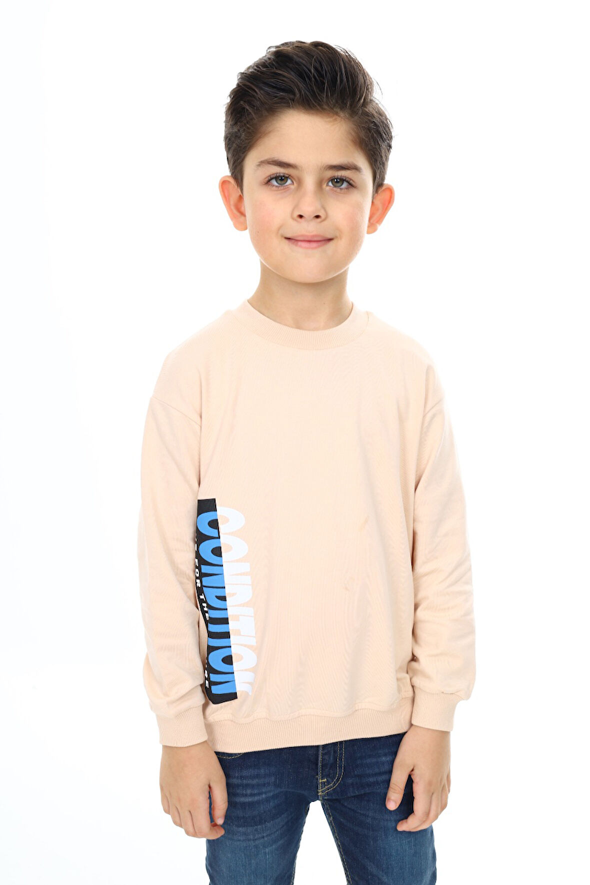 Toontoy Erkek Çocuk Baskılı Sweatshirt