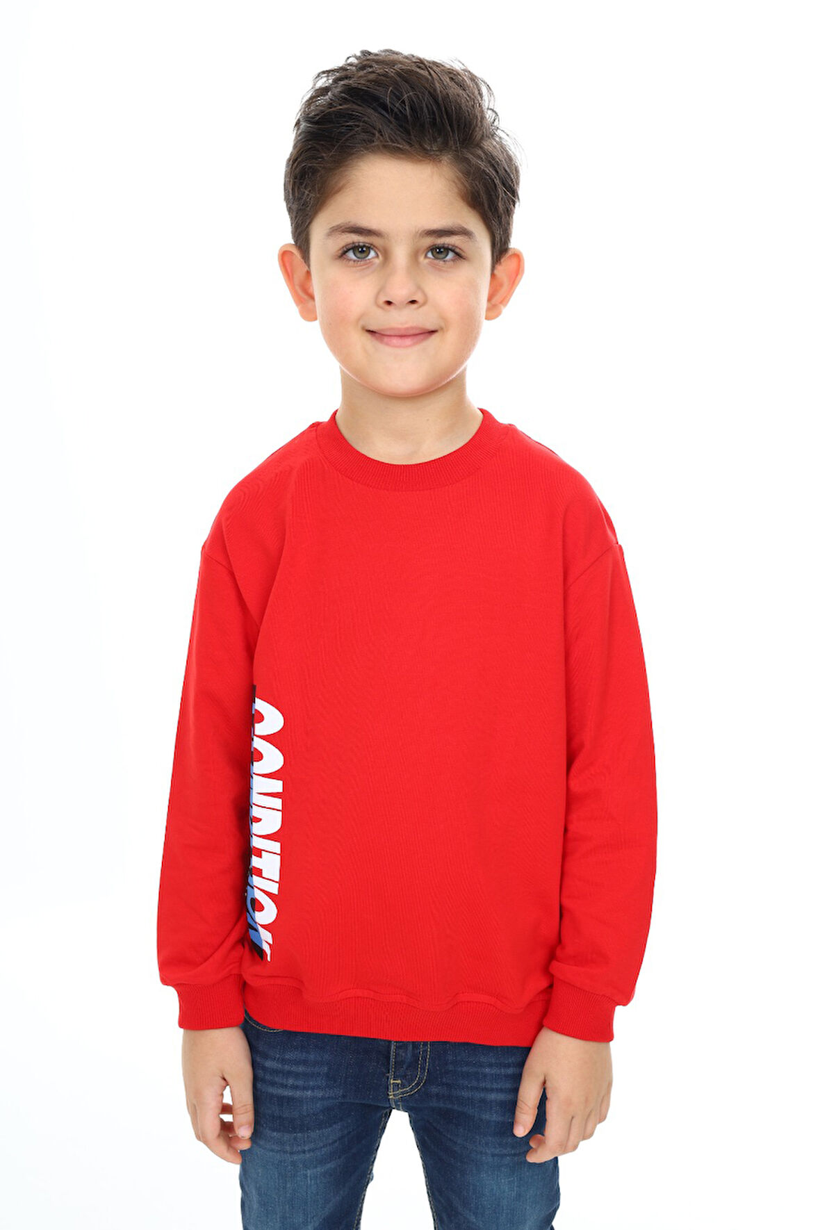 Toontoy Erkek Çocuk Baskılı Sweatshirt