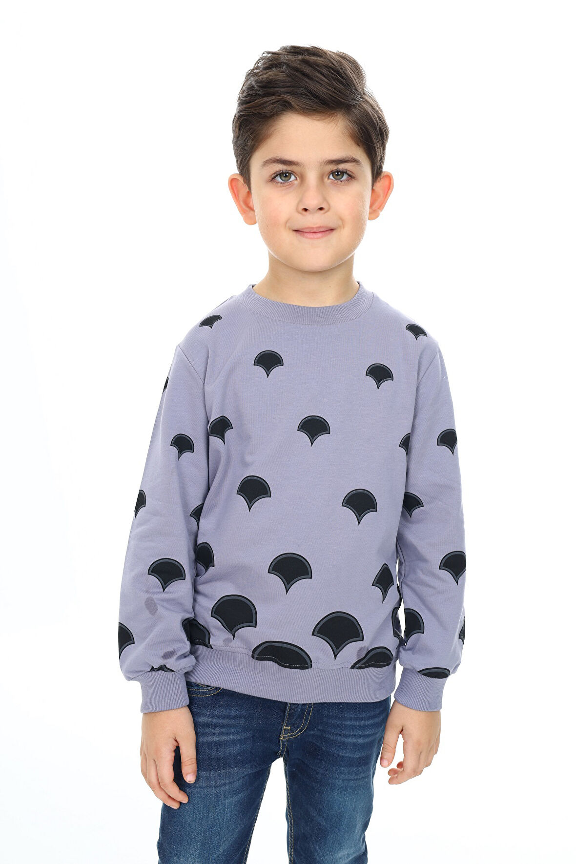 Toontoy Erkek Çocuk Baskılı Sweatshirt