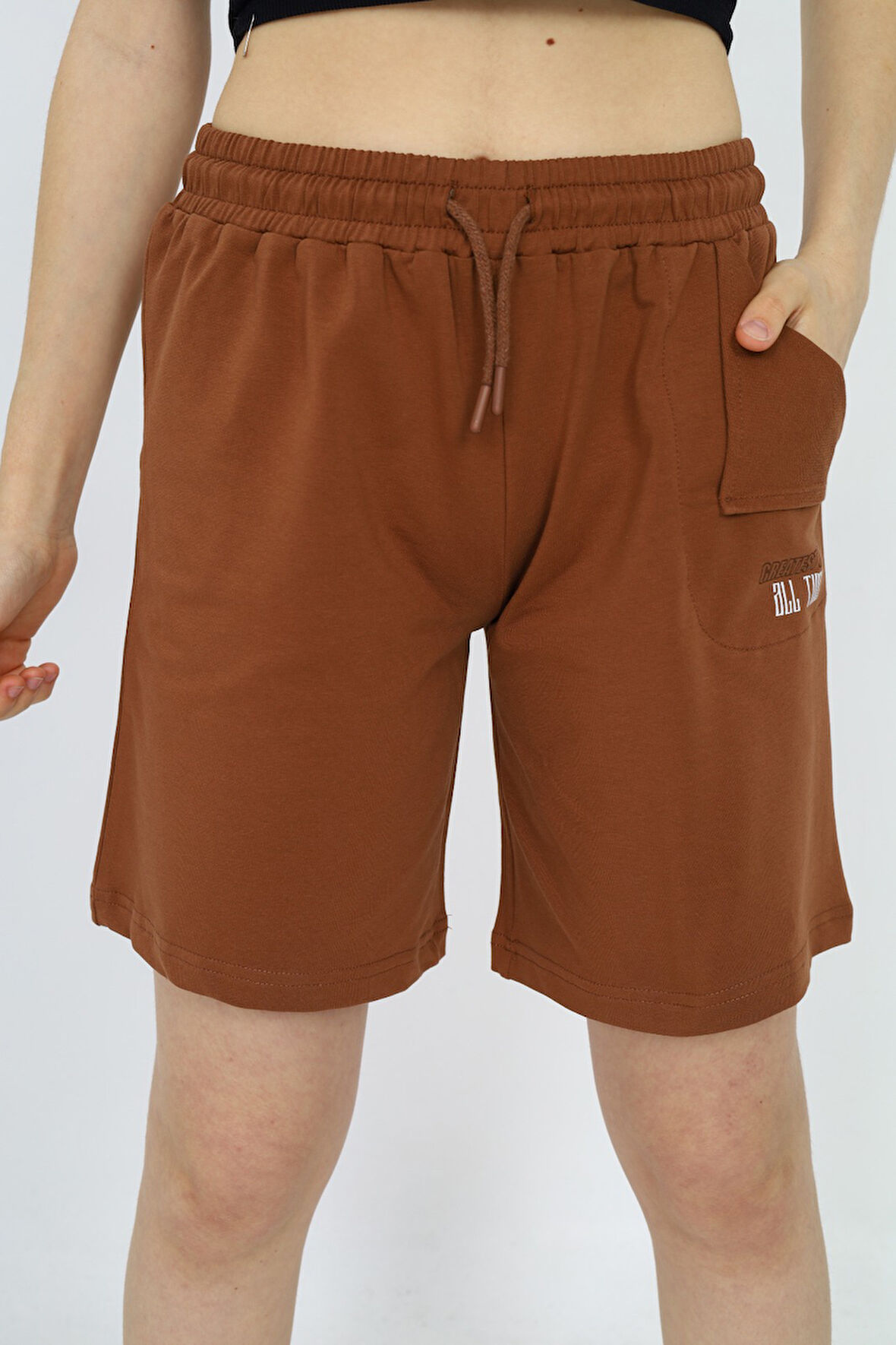 Toontoy Kız Çocuk Baskılı Şort