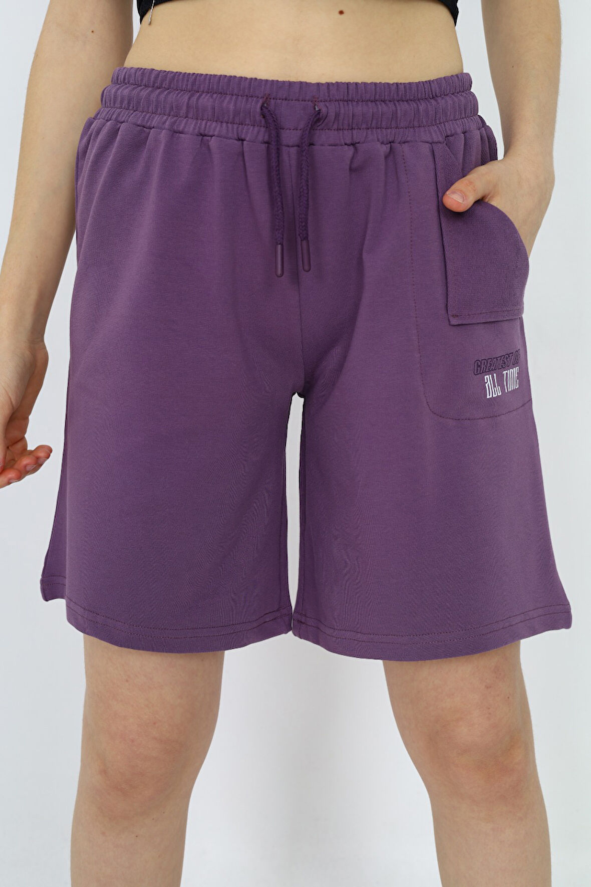 Toontoy Kız Çocuk Baskılı Şort