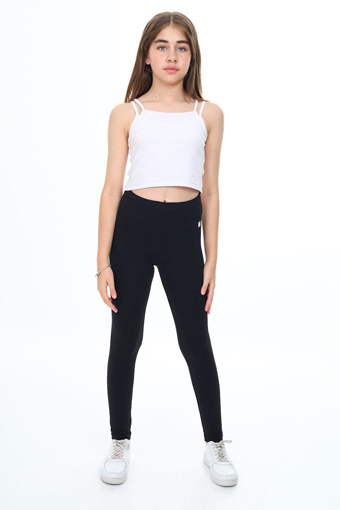 Toontoy Kız Çocuk Baskılı Tayt