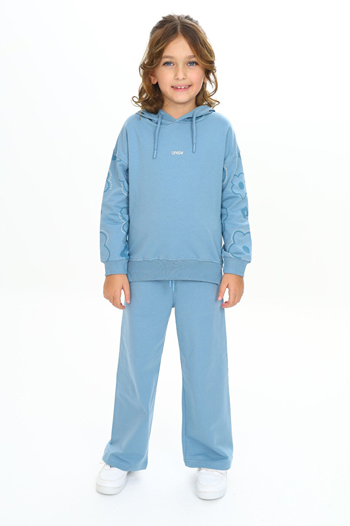 Toontoy Kız Çocuk Kapüşonlu Eşofman Takım