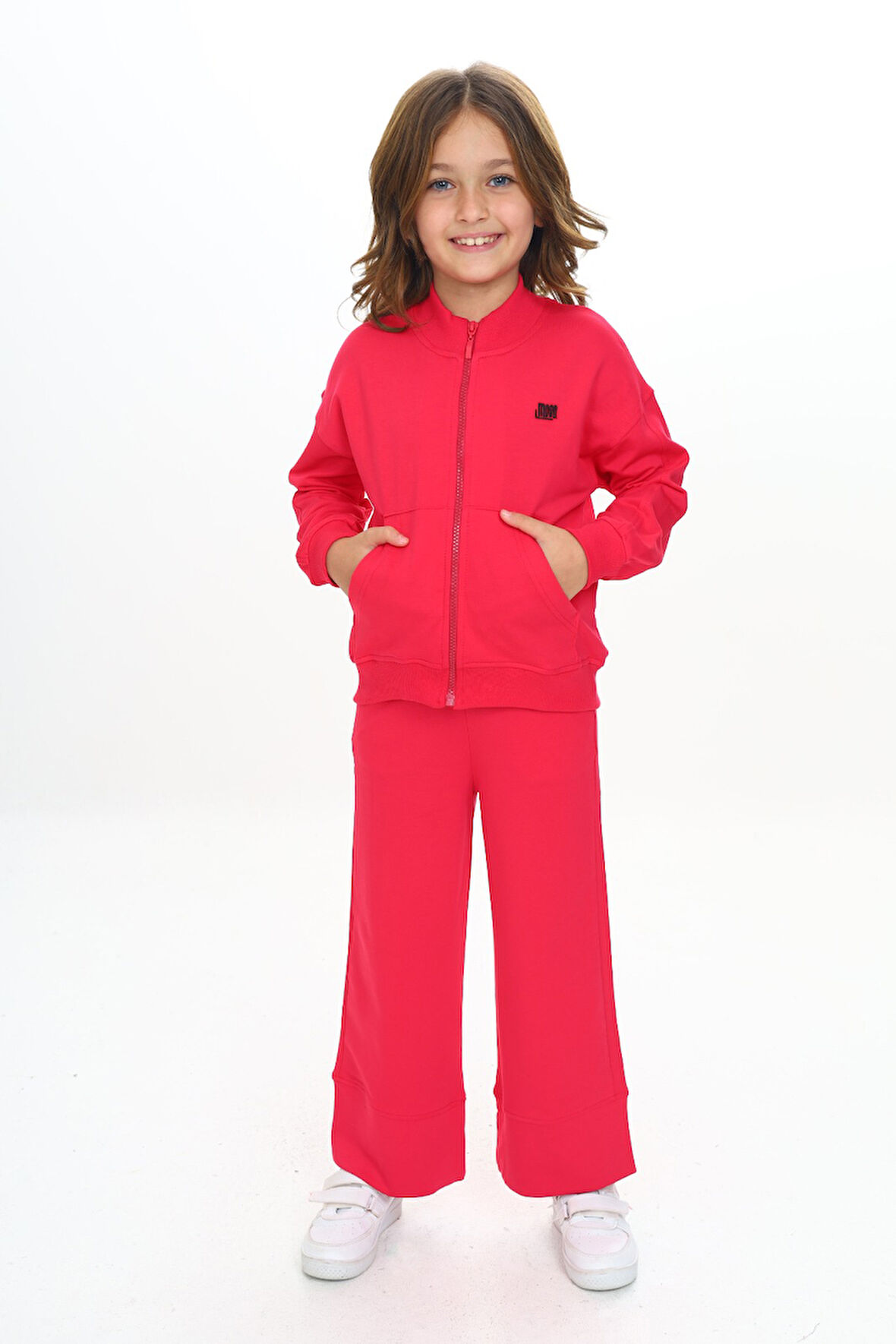 Toontoy Kız Çocuk Nakışlı Eşofman Takım