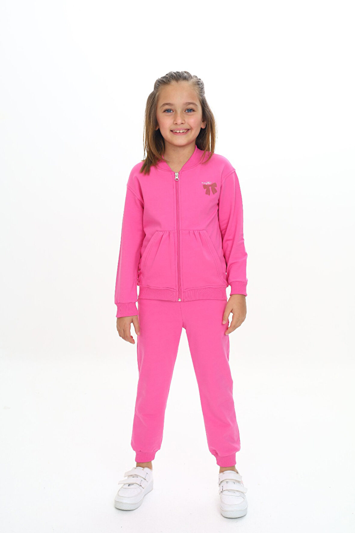 Toontoy Kız Çocuk Baskılı Eşofman Takım