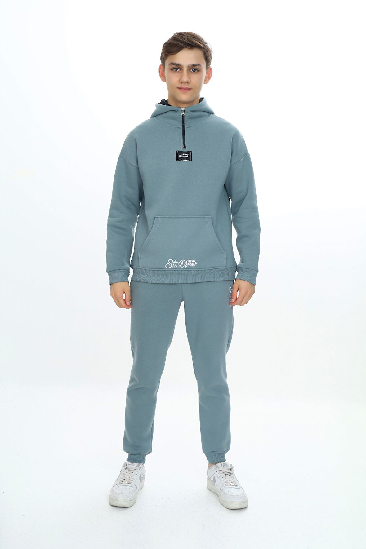 Toontoy Erkek Çocuk Kapüşonlu Eşofman Takım