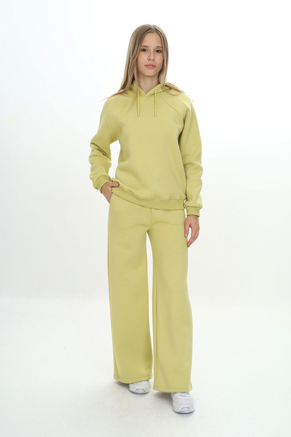 Toontoy Kız Çocuk Kapüşonlu Eşofman Takım