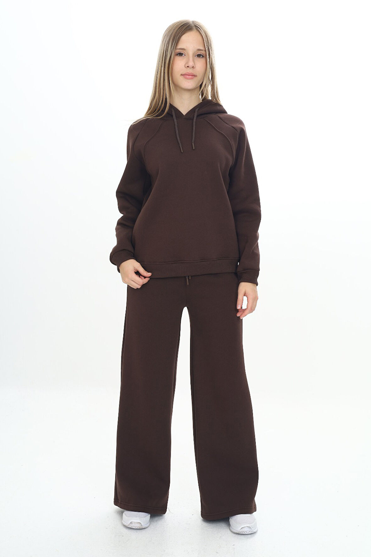 Toontoy Kız Çocuk Kapüşonlu Eşofman Takım