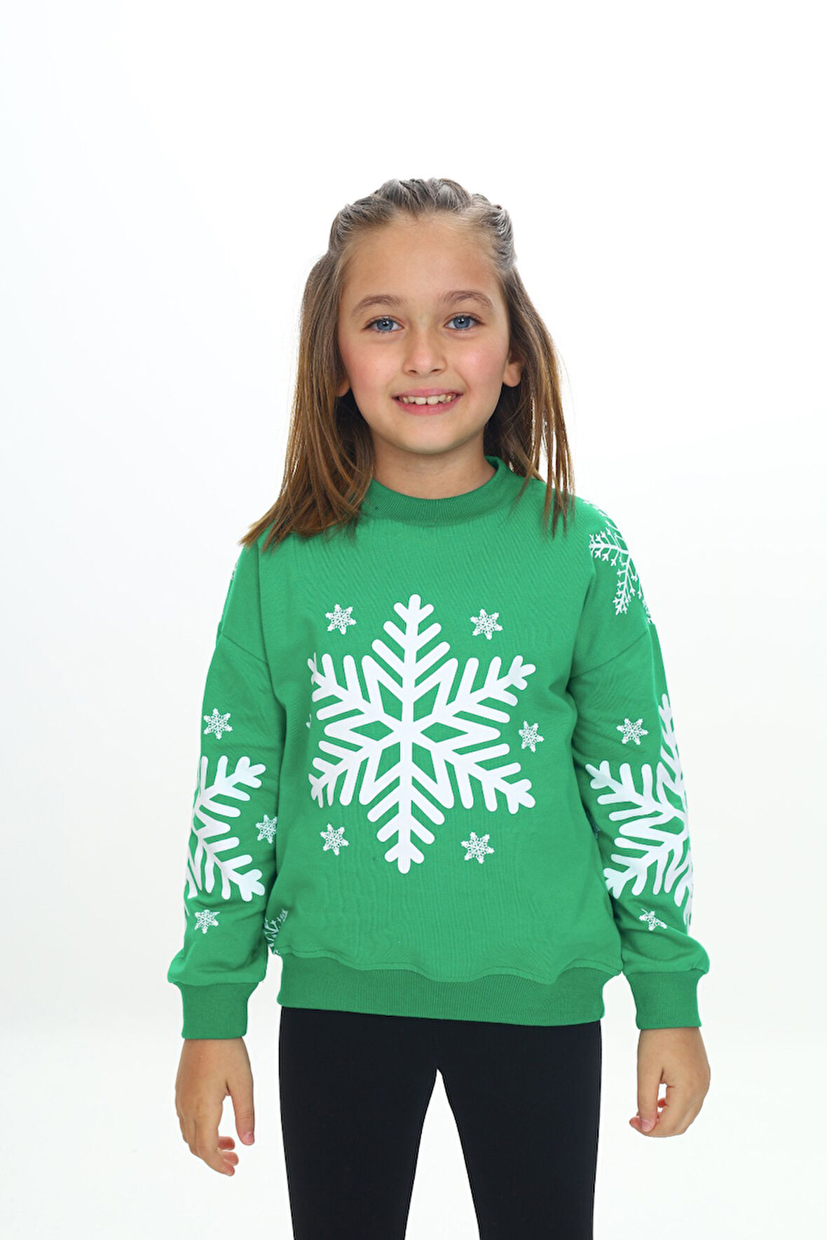 Toontoy Kız Çocuk Baskılı Sweatshirt