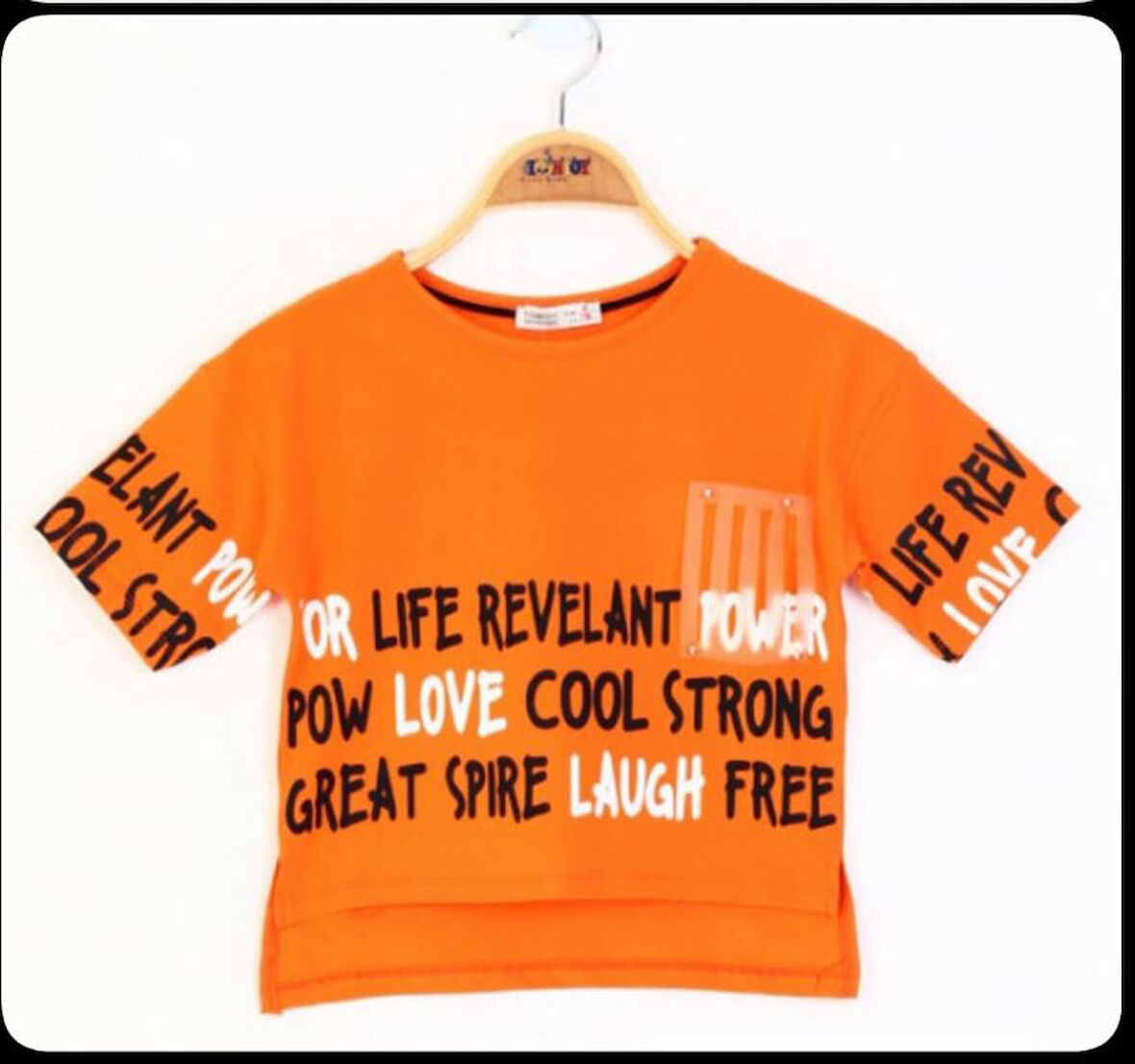 Toontoy Kız Çocuk  Baskılı Tişört