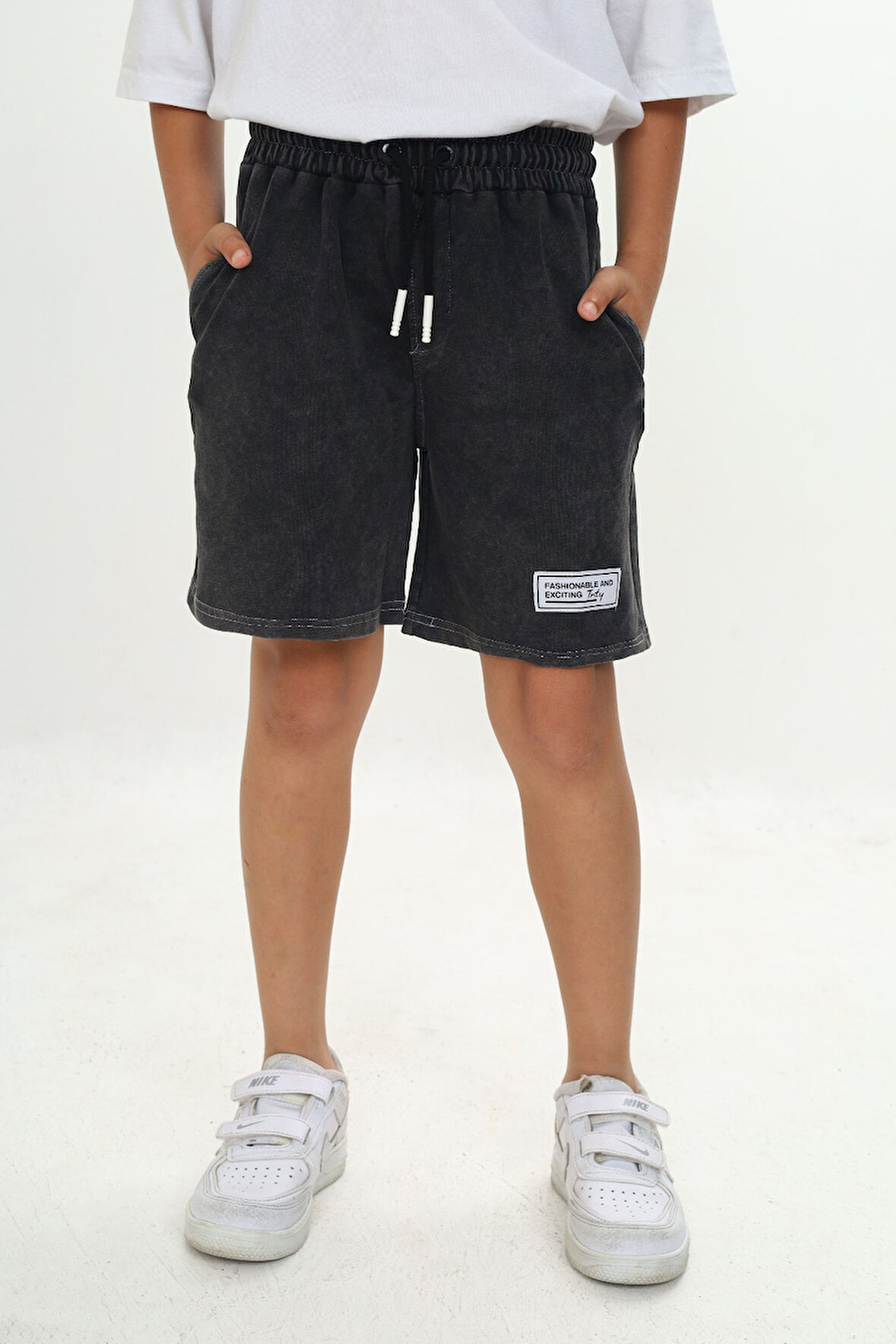 Toontoy Erkek Çocuk Yıkamalı Tişört