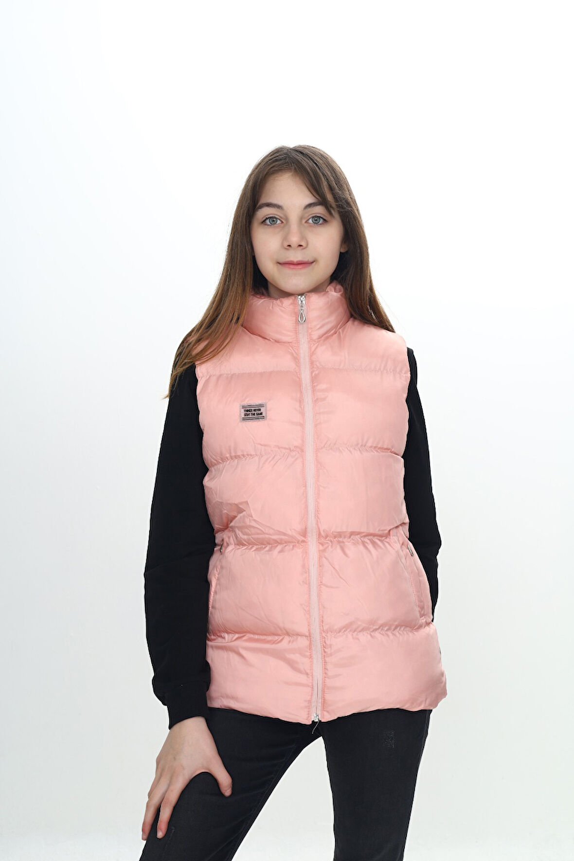 Toontoy Kız Çocuk Göğsü Armalı Şişme Yelek 14094
